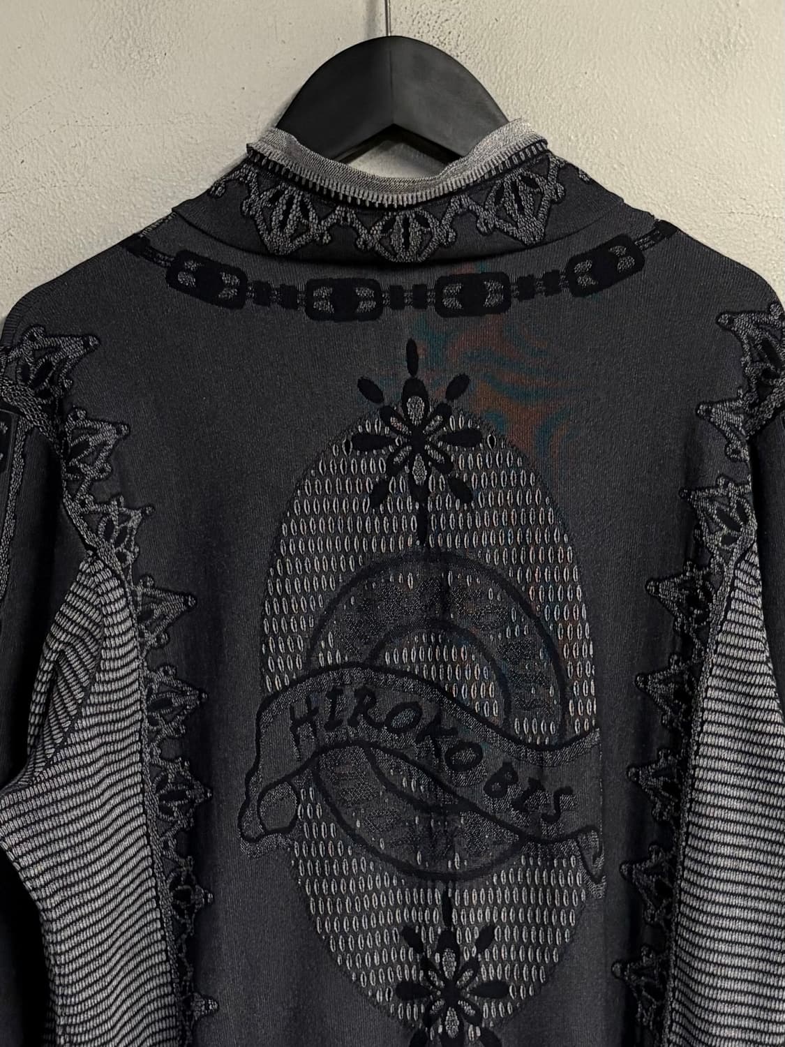 HIROKO BIS jacquard zip up cardigan 상품이미지5