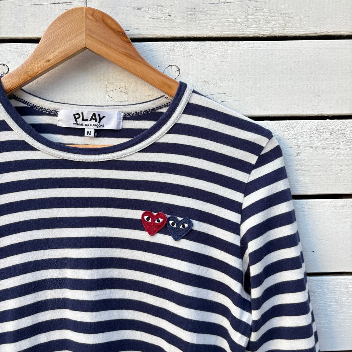 Comme des Garcons 꼼데가르송 스트라이프 롱슬리브 티셔츠 상품이미지3