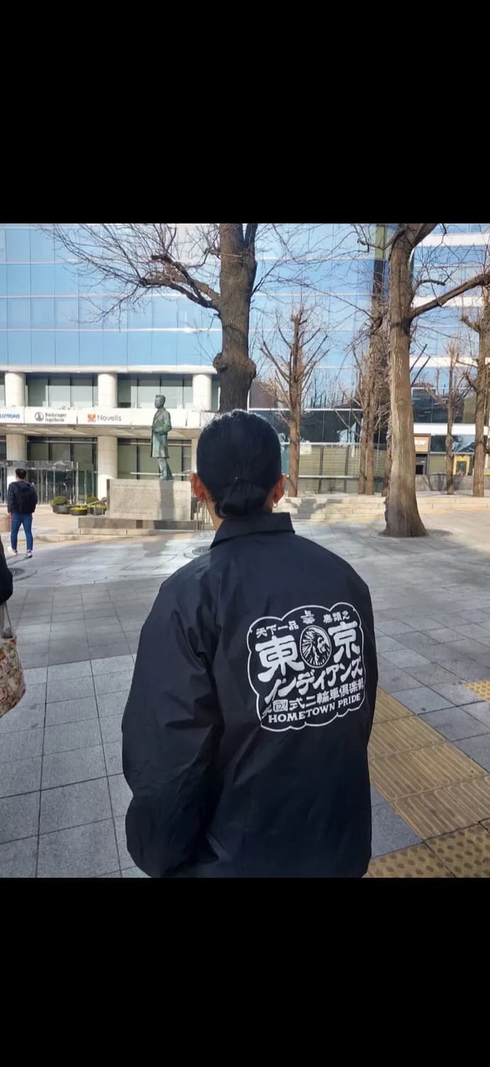 도쿄인디언스 구형 코치자켓 상품이미지1