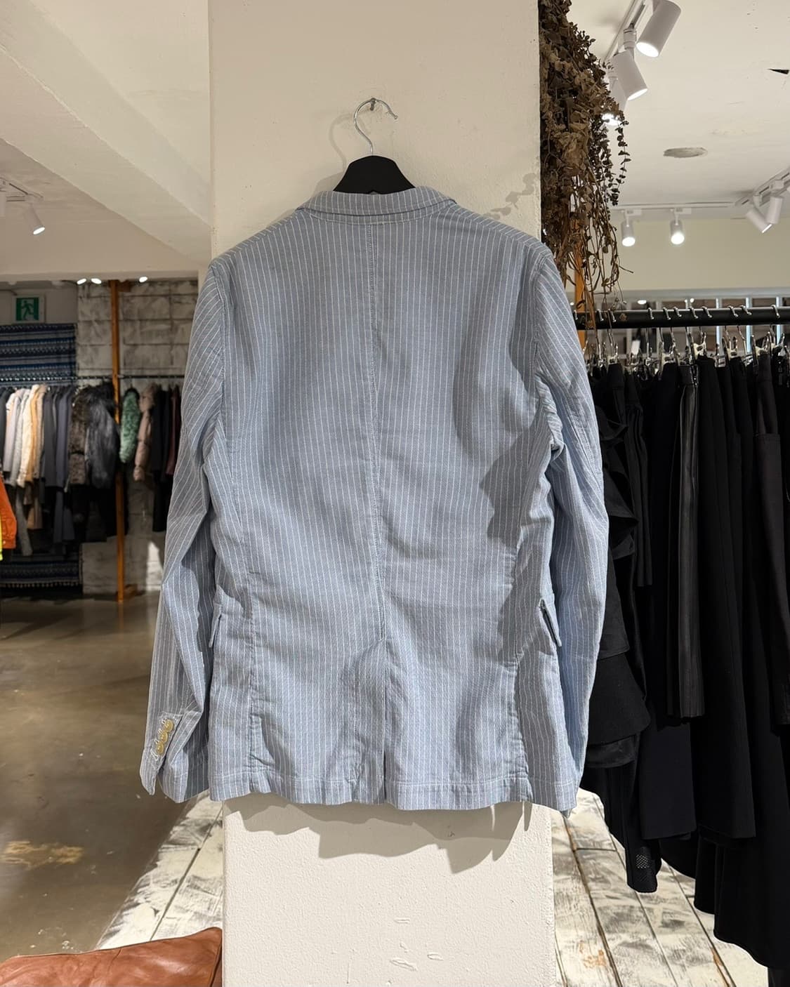 비비안웨스트우드 맨 블루 스트라이프 블레이저 상품이미지6