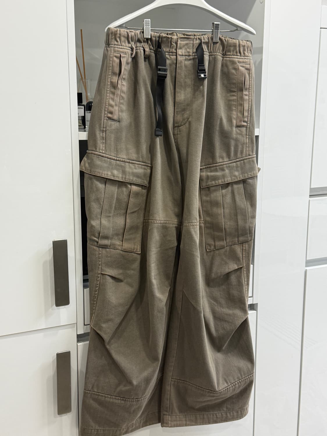 해칭룸 밀팬츠 4사이즈 세이지그린 상품이미지2