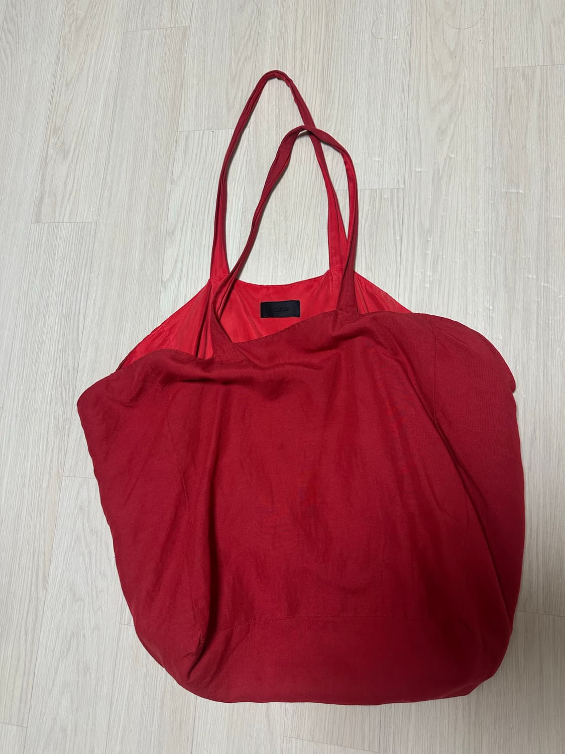 머듈 라운지백 큐프라 레드 상품이미지2