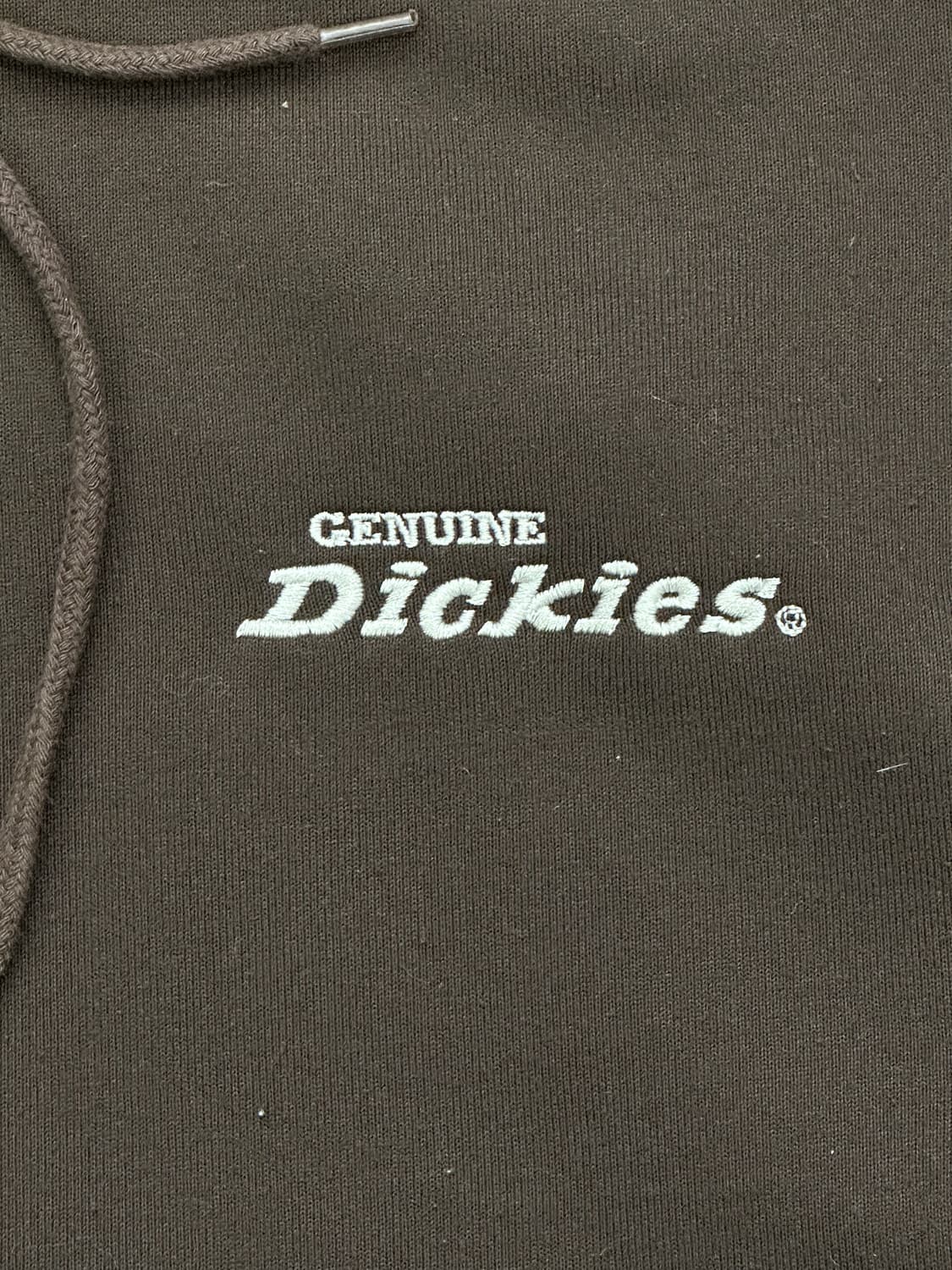 L)디키즈 빈티지 클래식 브라운 플리스 후디 상품이미지5