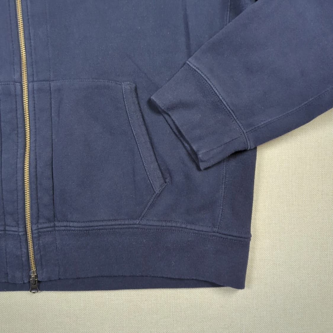 폴로 랄프로렌 빅포니 체크패턴 후드집업 네이비 상품이미지6