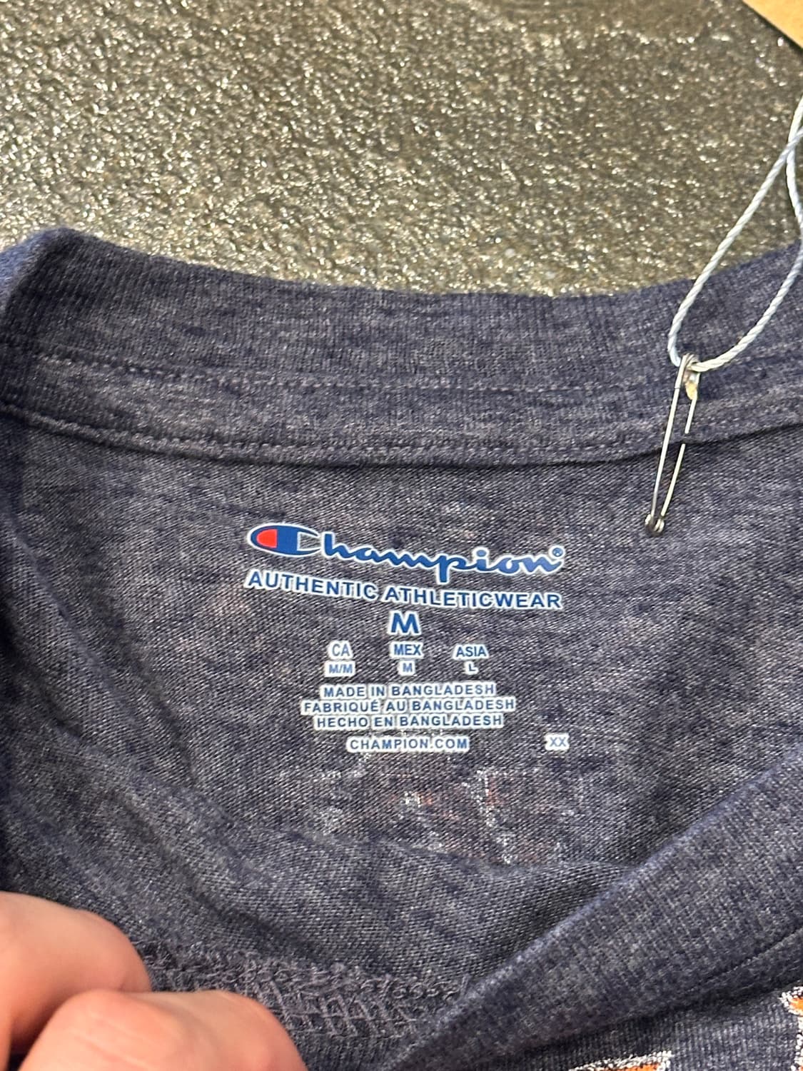 Champion 챔피온 오번 타이거즈 반팔티 S 상품이미지5