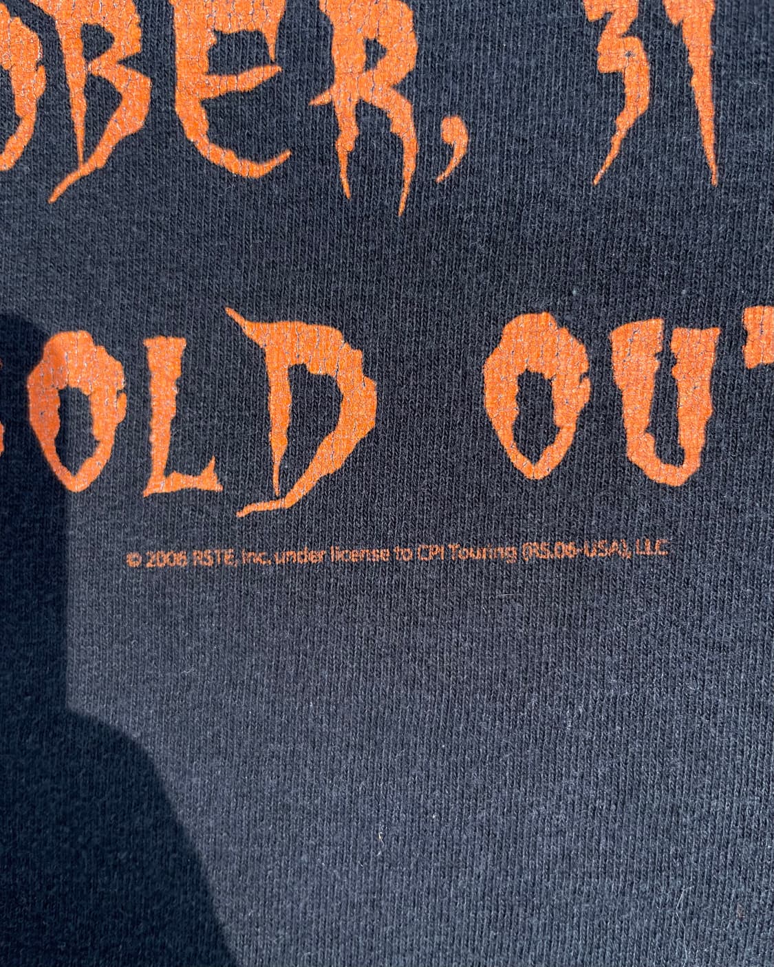 00s Rolling Stones Halloween NYC T-shirt 상품이미지6
