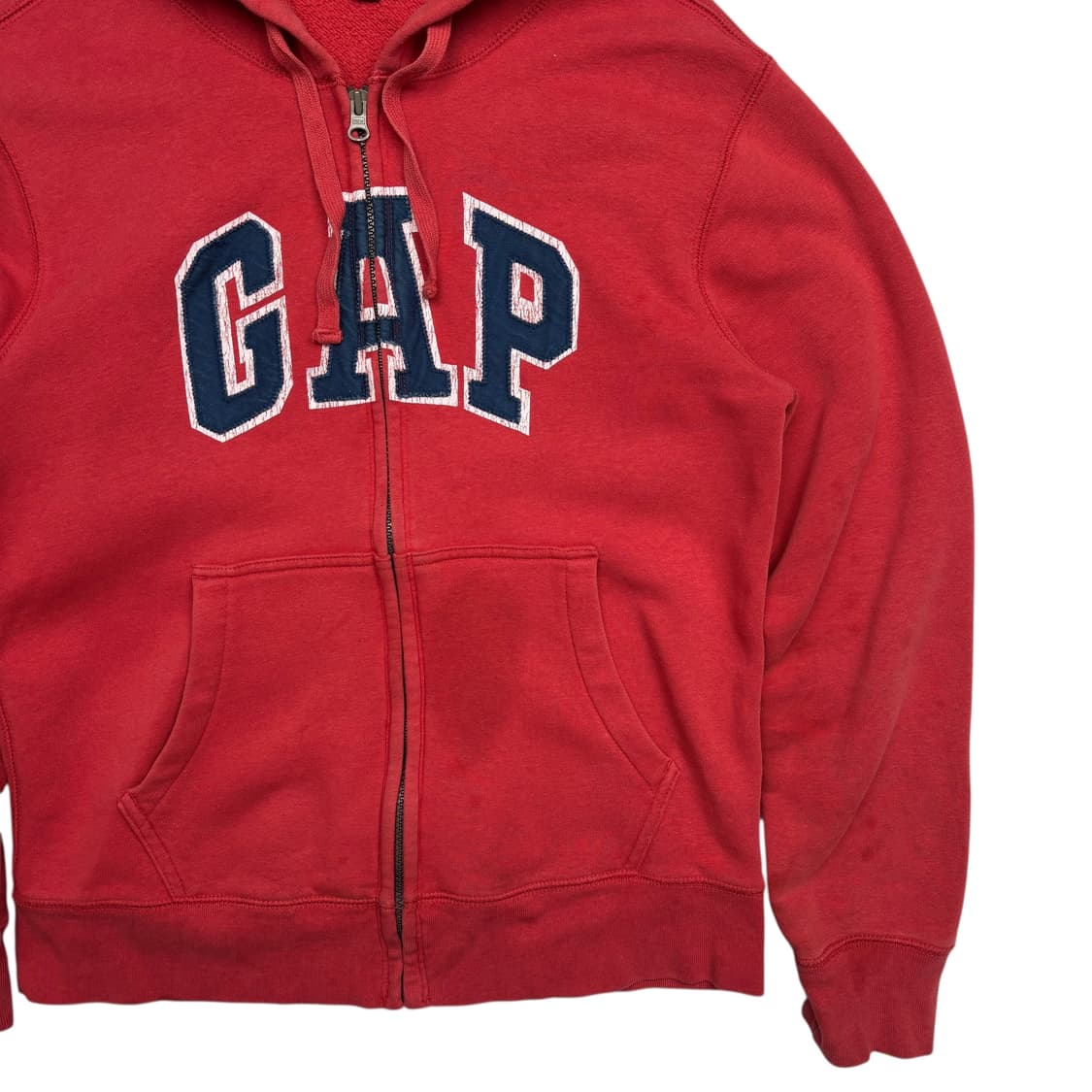 GAP 갭 y2k 레드 후드집업 S 상품이미지3