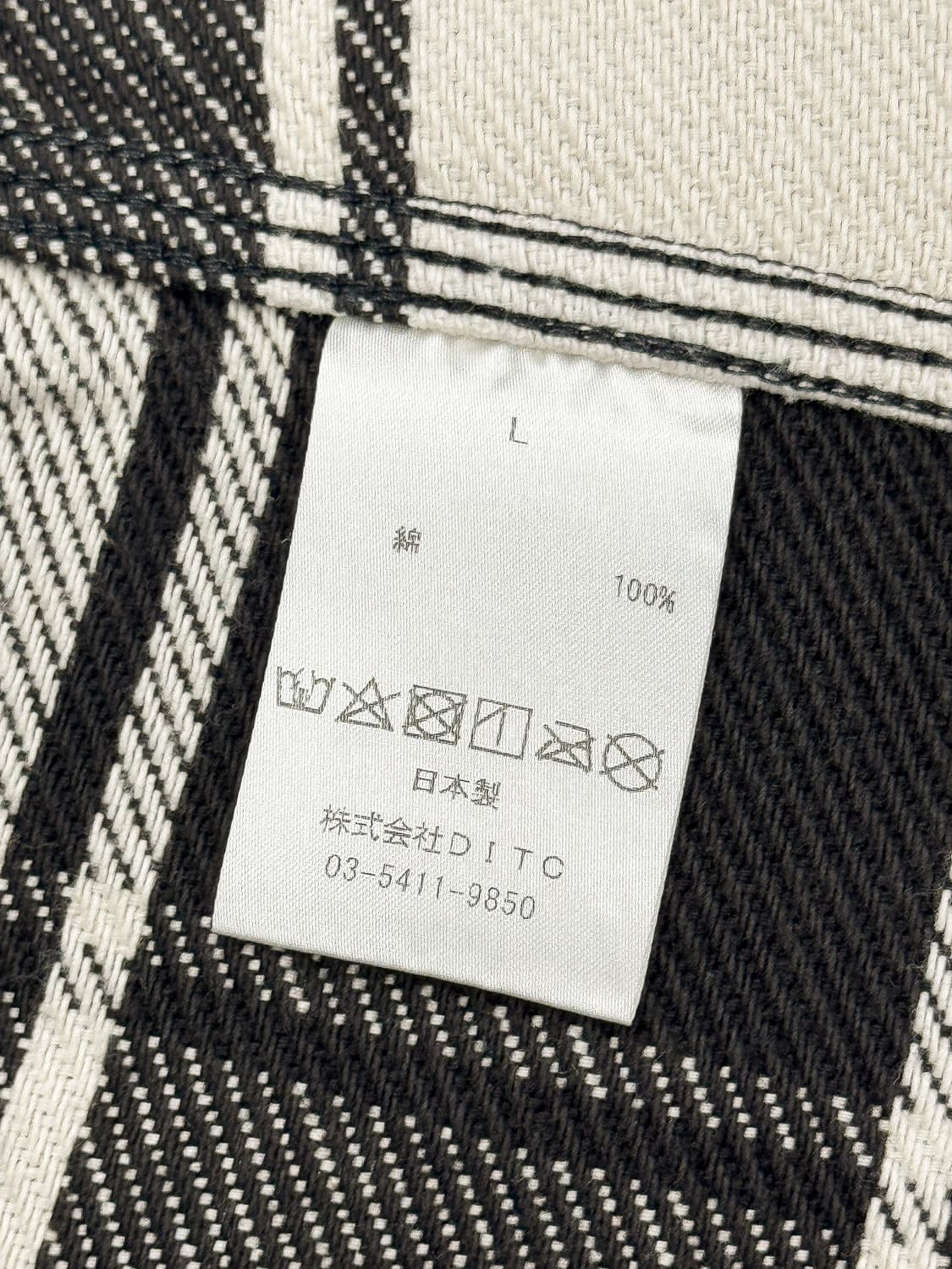 바우와우 리페어 에이징 플란넬 셔츠 상품이미지6