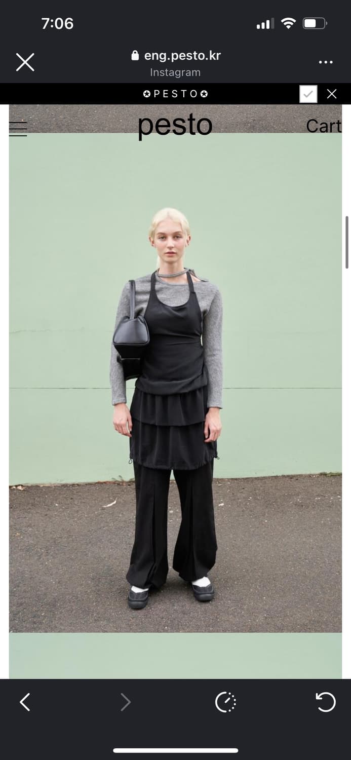 페스토  홀터넥 드레스 블랙 구해요 상품이미지1