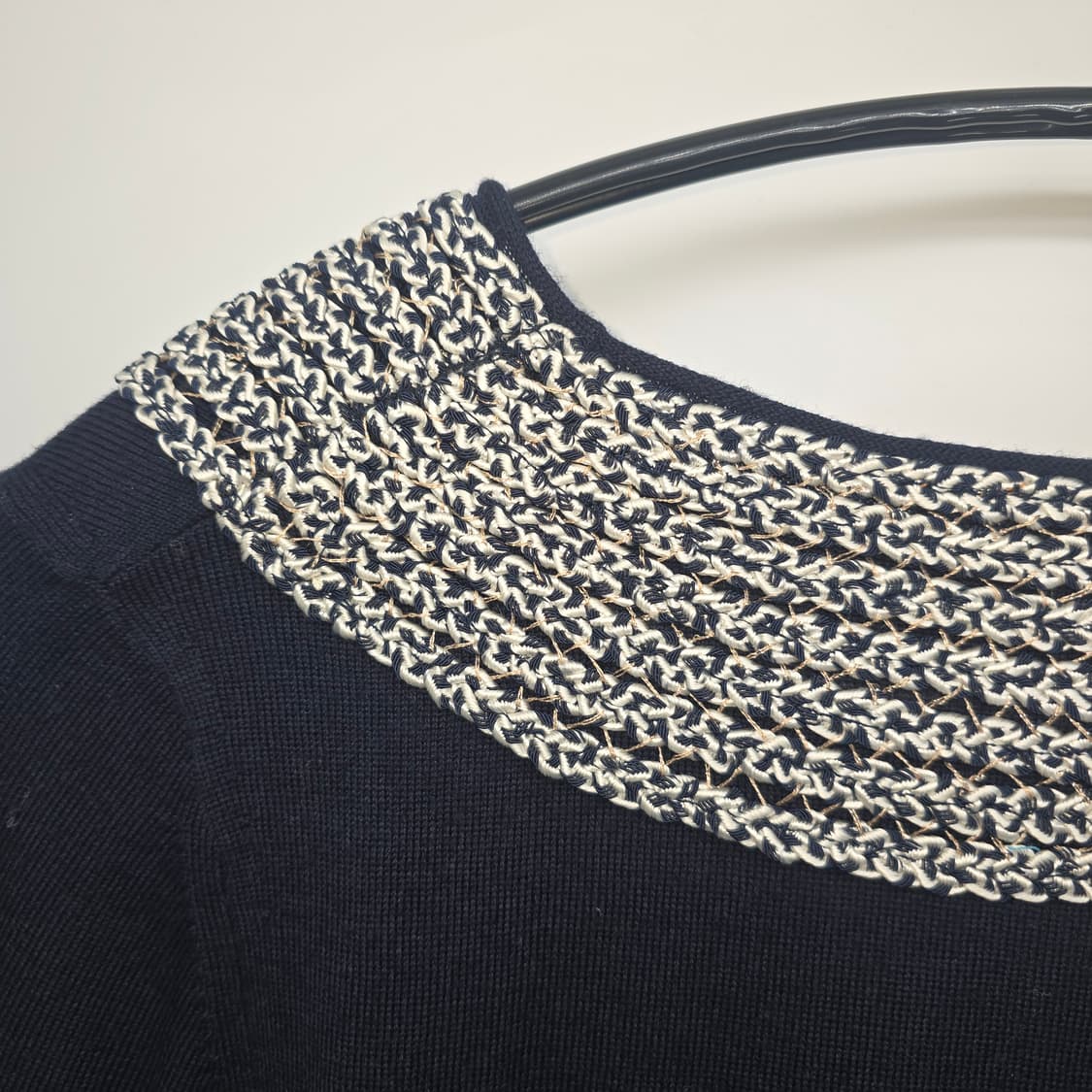 토리버치 네이비 장식 니트 XS 상품이미지7