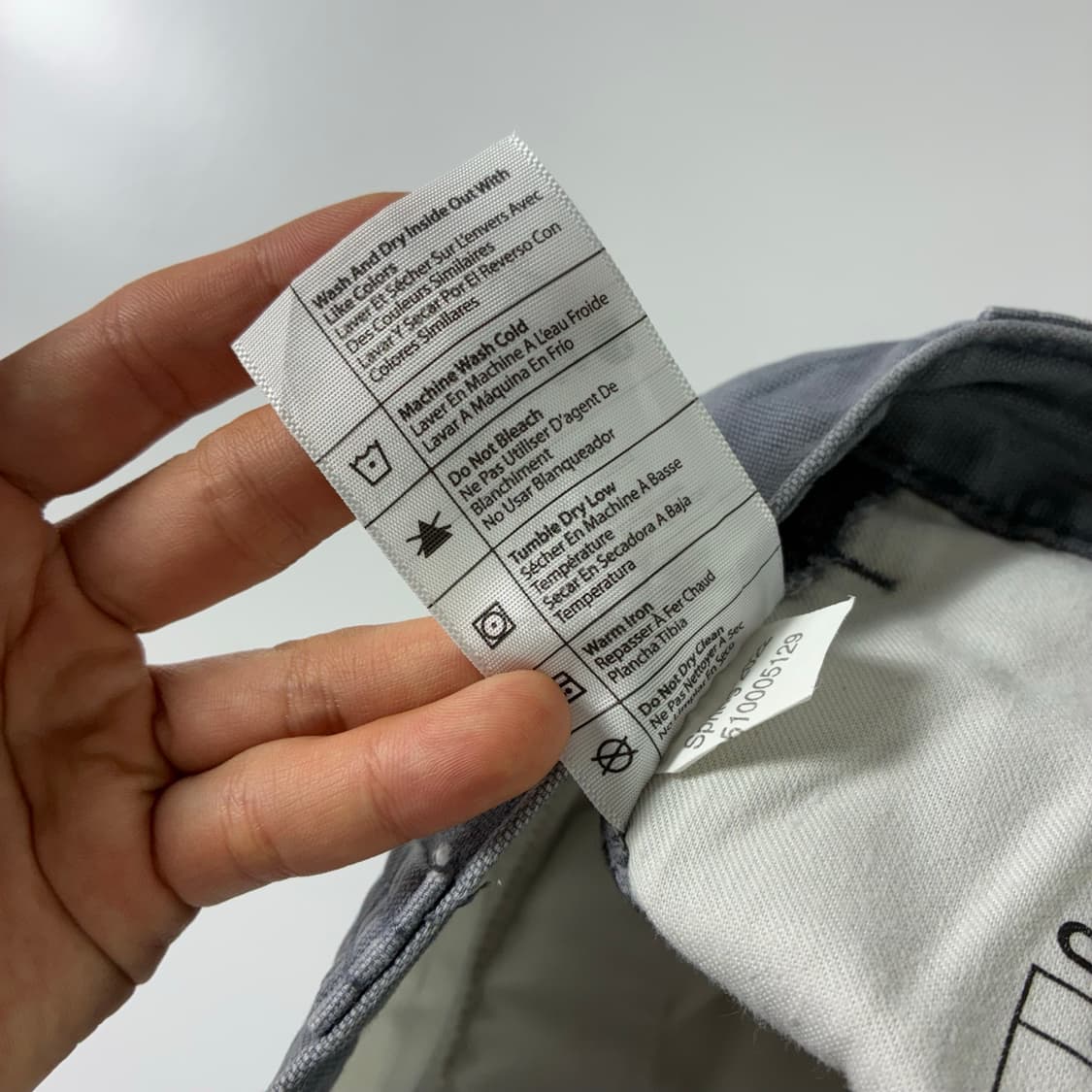 Carhartt  칼하트 워시드 그레이 카고 하프팬츠  상품이미지8