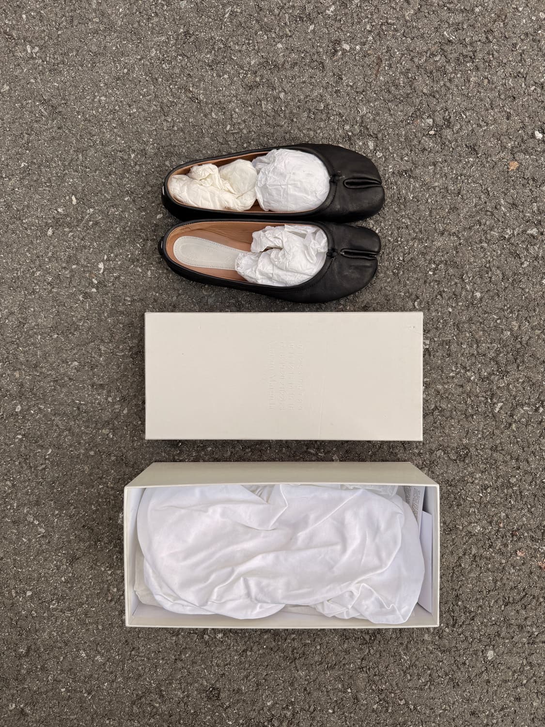 Leather Tabi Ballet Flats 36 상품이미지7