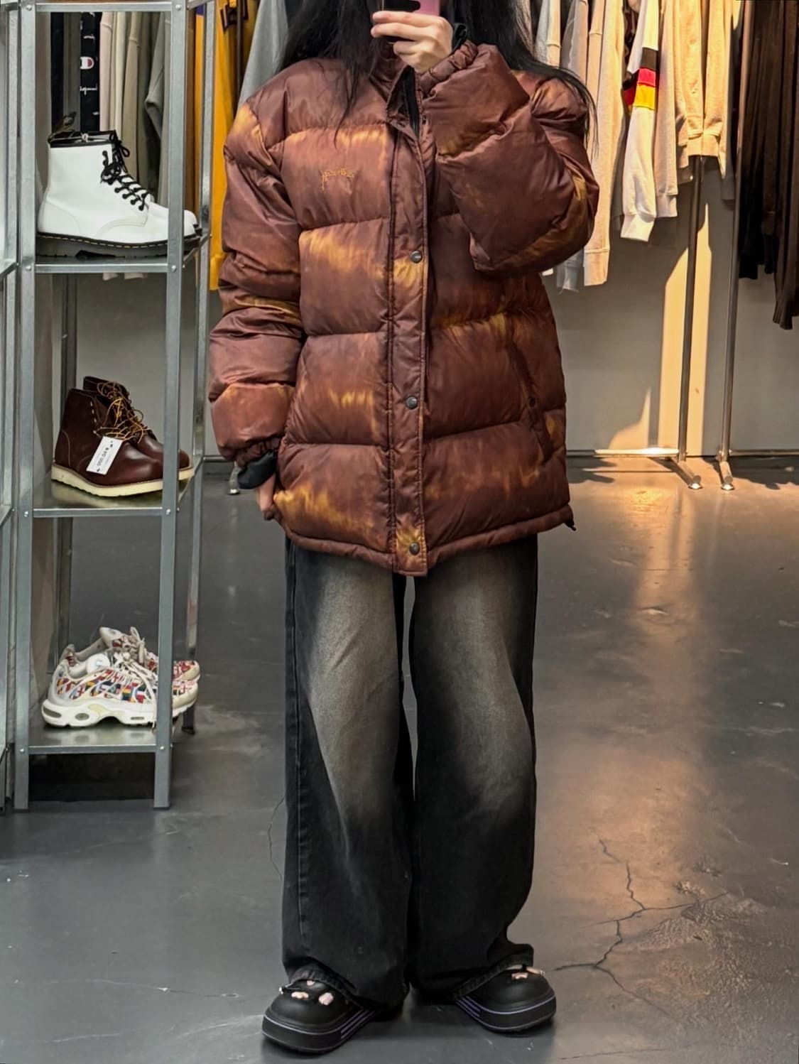 stussy 스투시 오로라 퍼퍼자켓 구스 다운 L (100-105) 상품이미지9