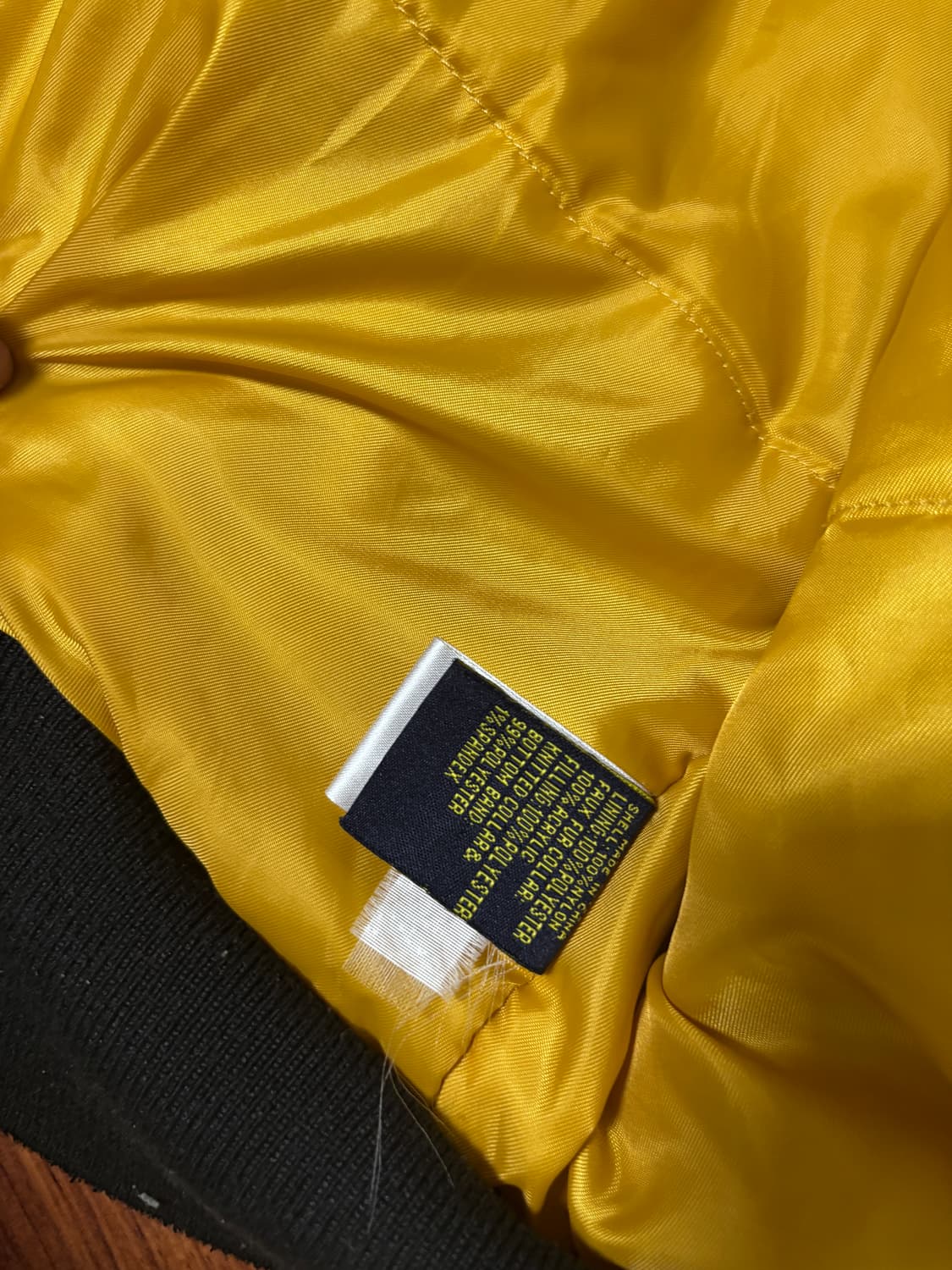 [희귀] 알파인더스트리 CWU-45/P '블랙&골드' 3XL 상품이미지5