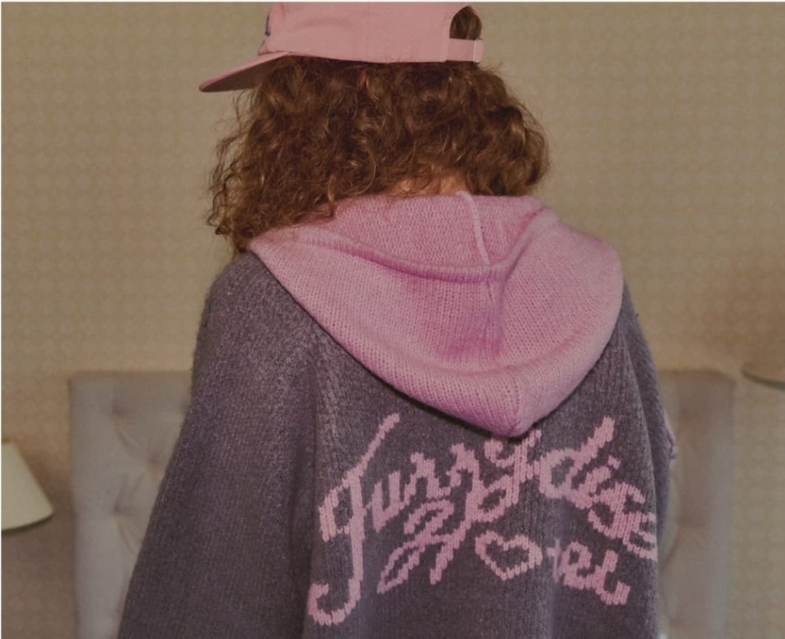 론론 furry 고양이 니트 후드집업 후드가디건 상품이미지6