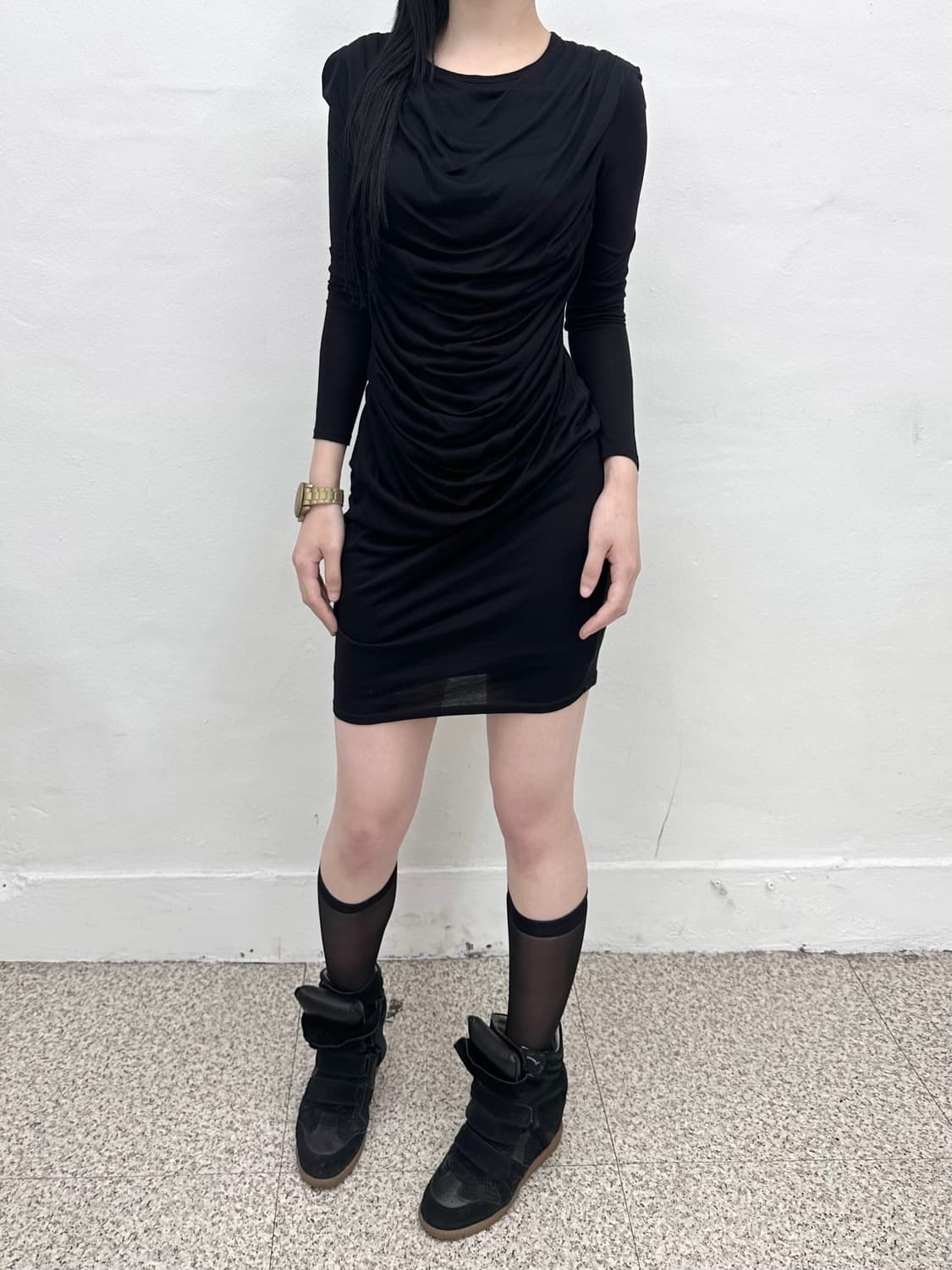 Helmut lang drape onepiece 상품이미지1