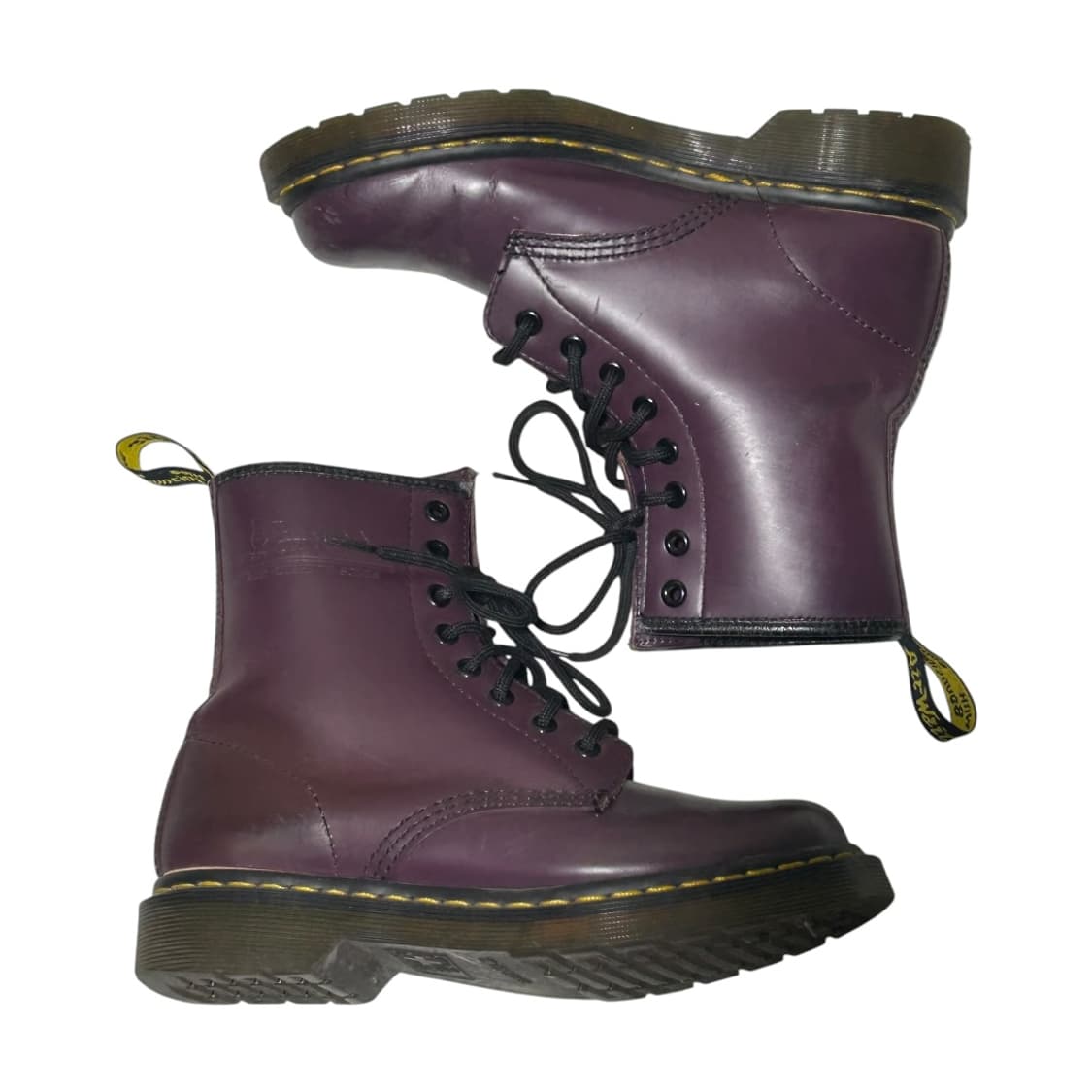 [Dr.Martens] 닥터마틴 버건디 8홀 레더 부츠 상품이미지1