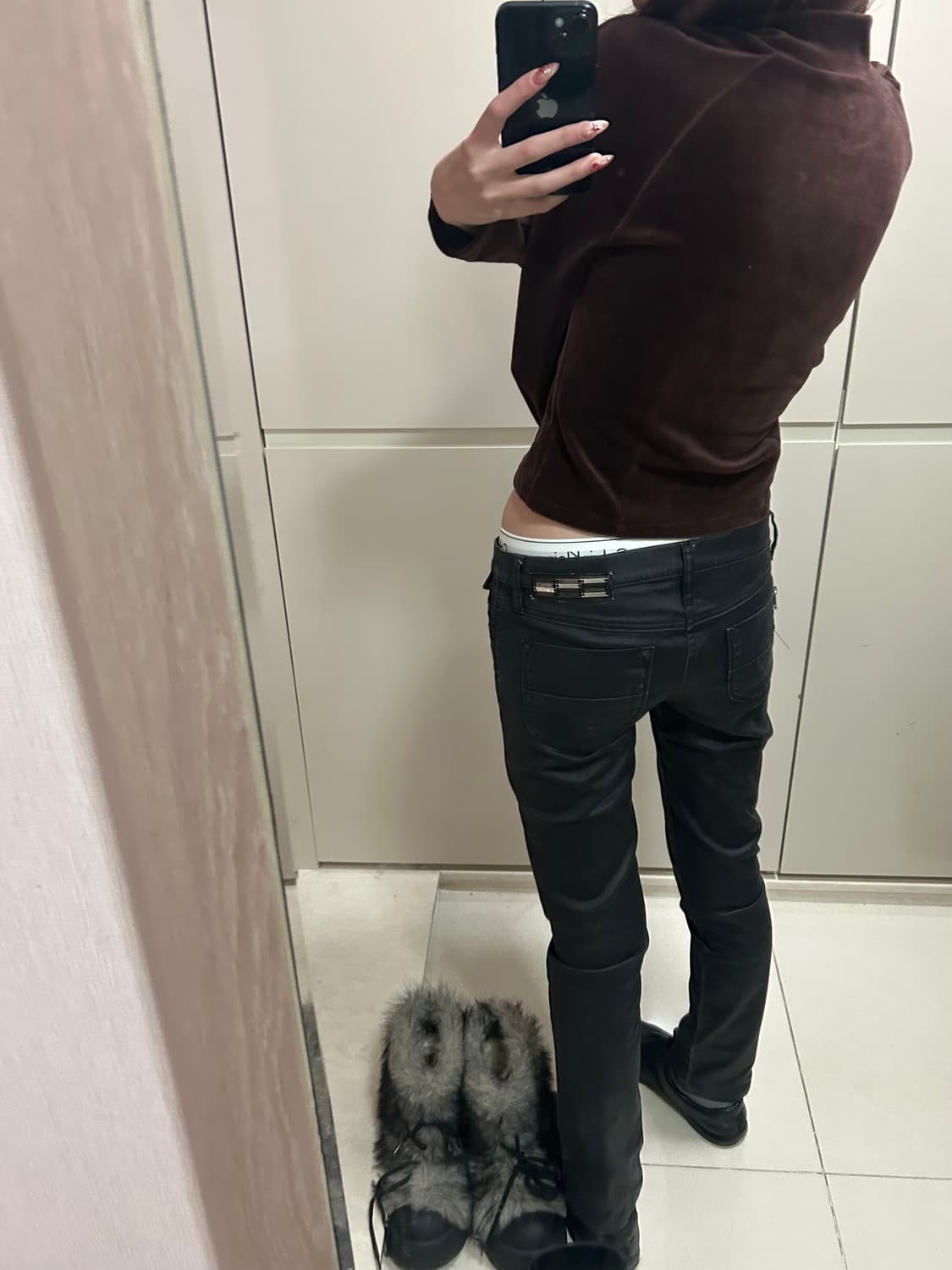 Diesel low-rise coating jean 상품이미지1