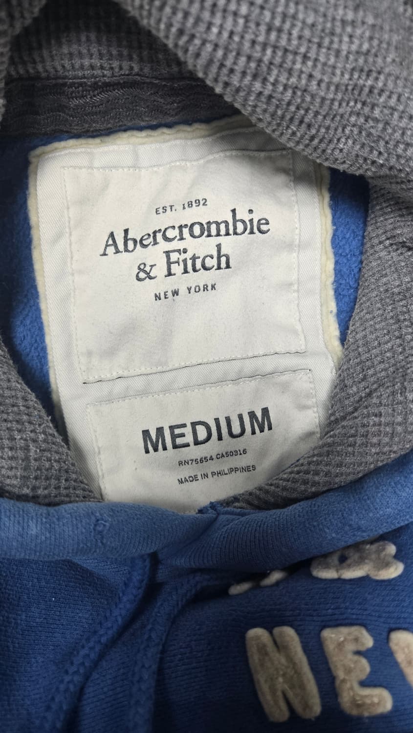 아베크롬비 빈티지블루 후드티 상품이미지4