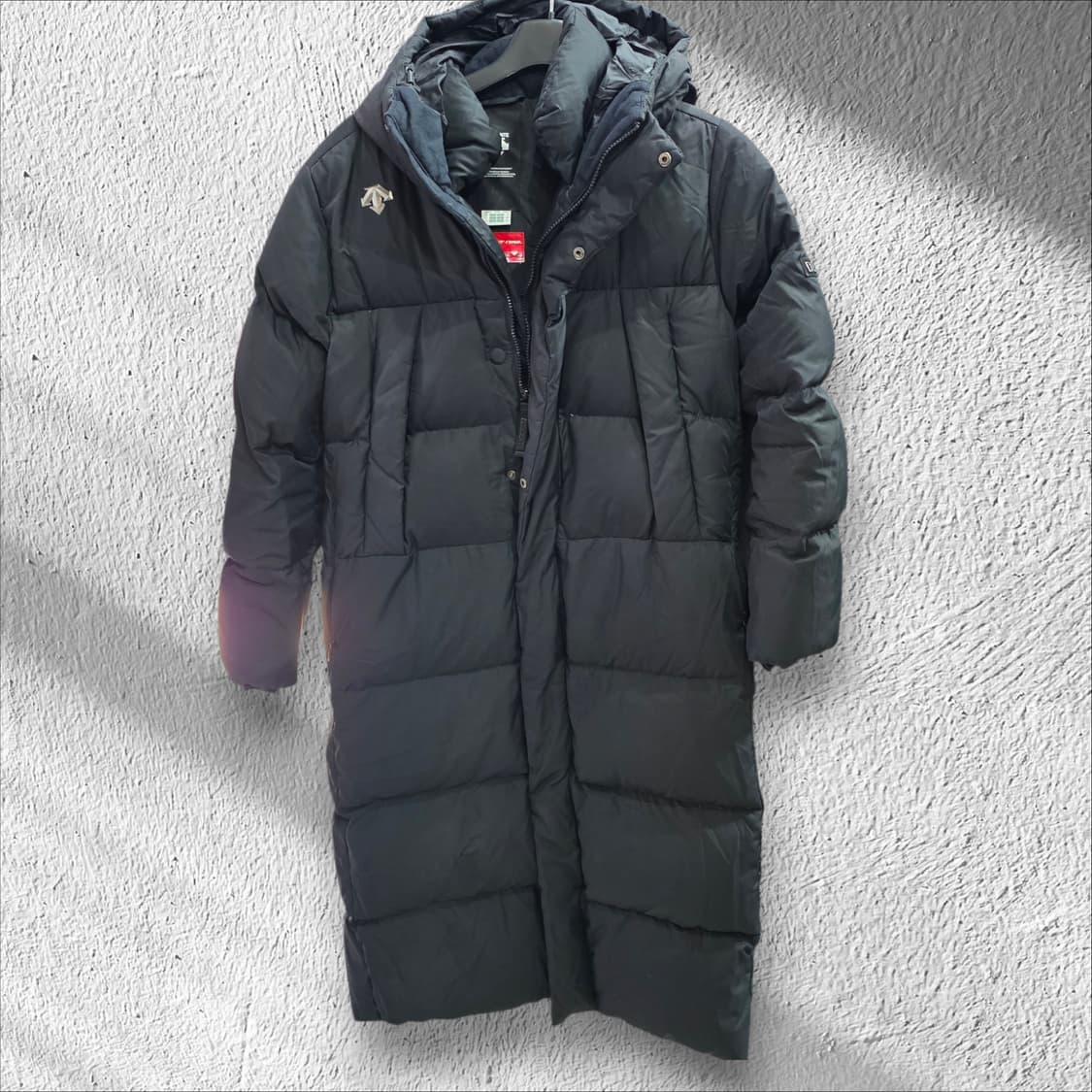 데상트 롱패딩 90 나름A급 하자x 상품이미지1