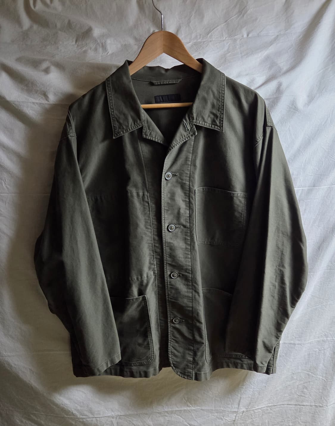 유니클로 유틸리티 워크자켓 올리브 XL 상품이미지1