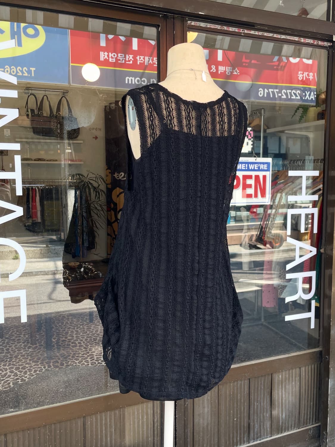 블랙 레이스 원피스 Set [무배] 상품이미지2