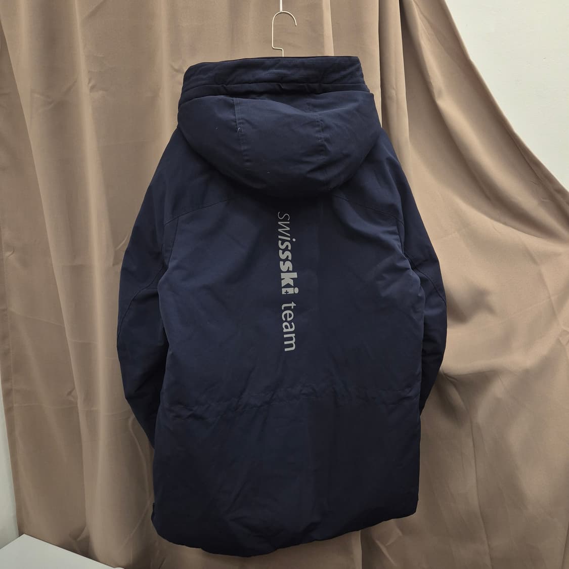 데상트 대장급 스페셜라인 스위스스키 아우디 다운패딩 110 상품이미지3