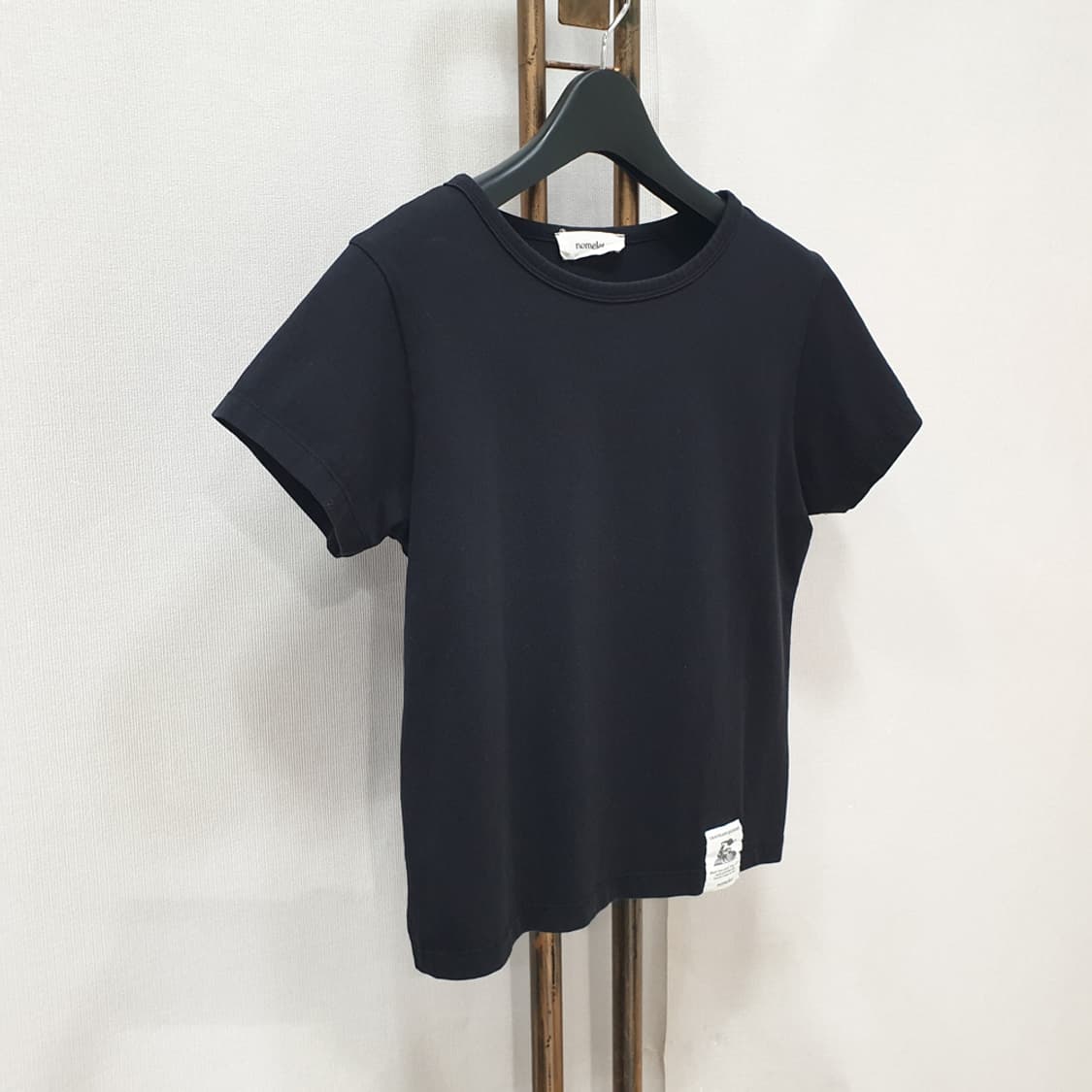 노멜렛 크롭 반팔 티셔츠 2사이즈 상품이미지2