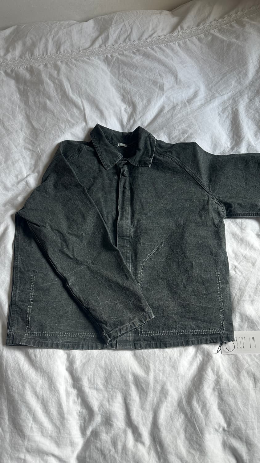 아프레쎄 25ss 빈티지 헌팅 자켓 올리브 사이즈2 상품이미지1