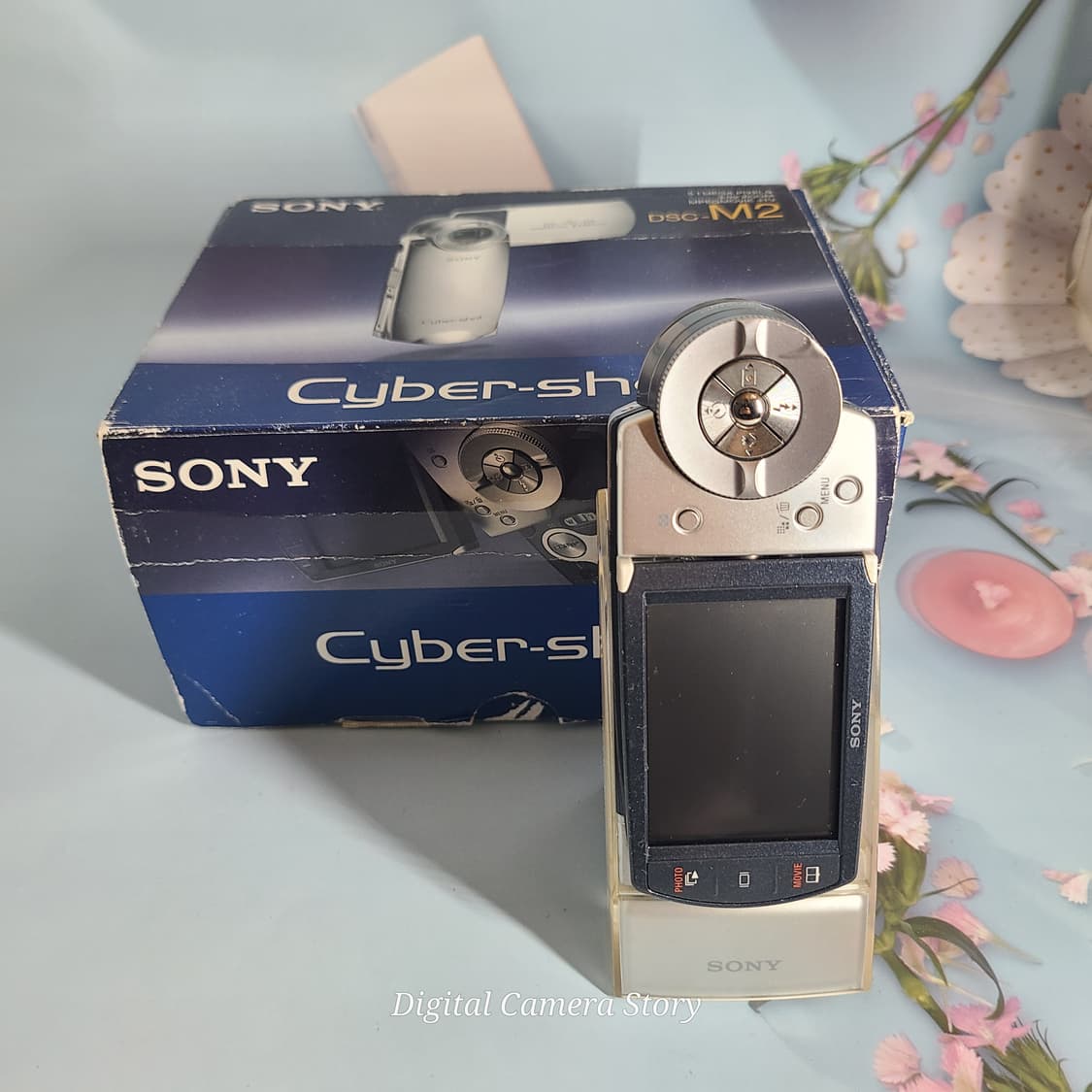 소니 사이버샷 dsc m2 캠코더 디카 빈티지 카메라 {풀박스} 상품이미지6