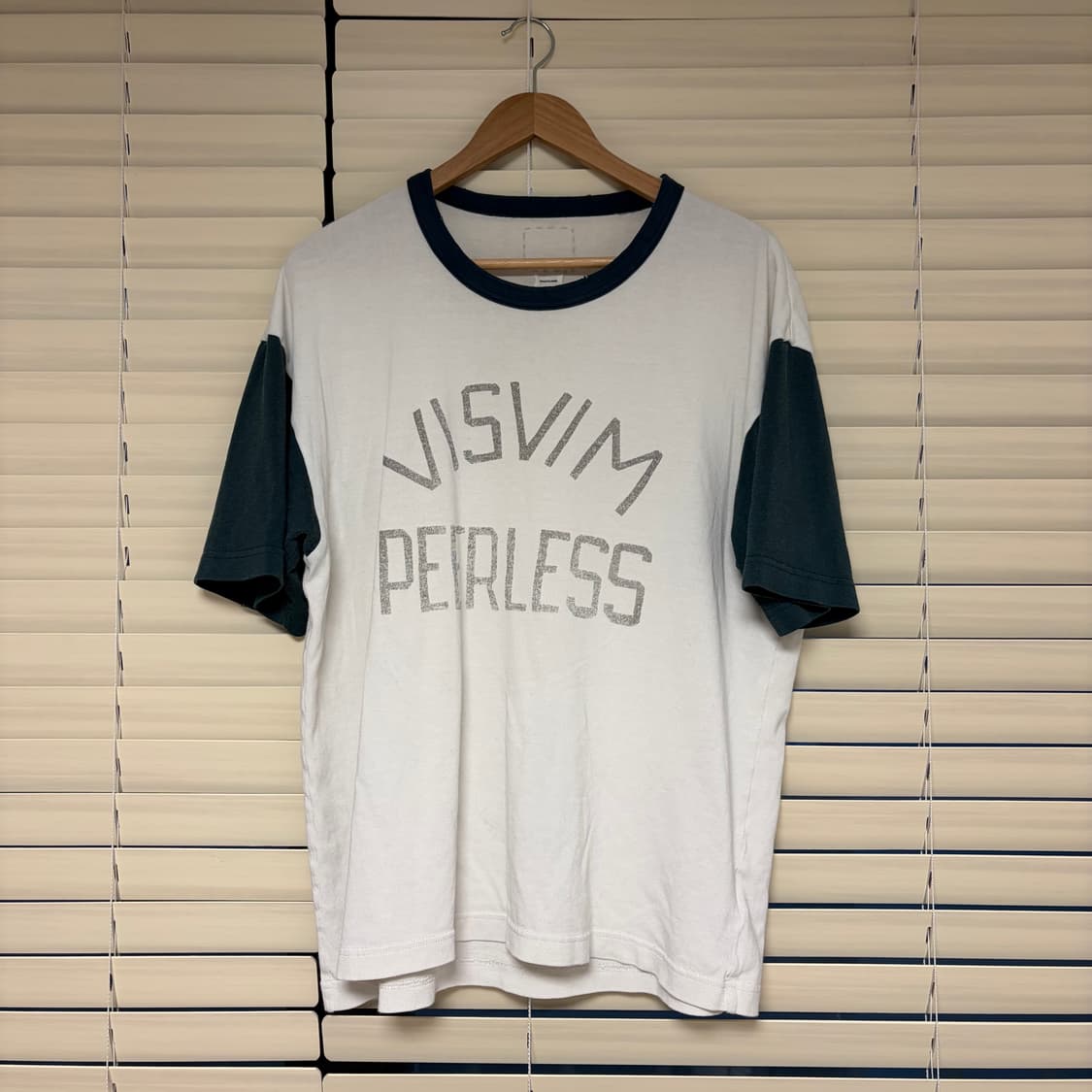 비즈빔 VISVIM PEERLESS 피어리스 점보 반팔 티셔츠 3 사이즈 상품이미지1