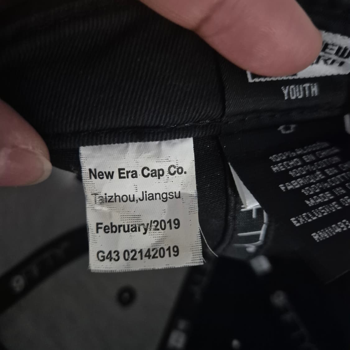 뉴에라 스카잔 호랑이 자수 볼캡 youth사이즈 상품이미지6