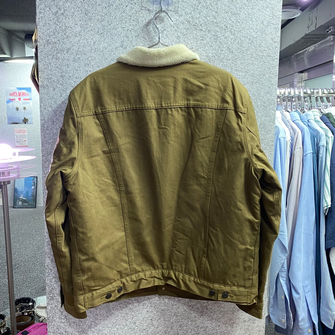 리바이스 쉐르파 브라운 자켓 B3436 상품이미지5