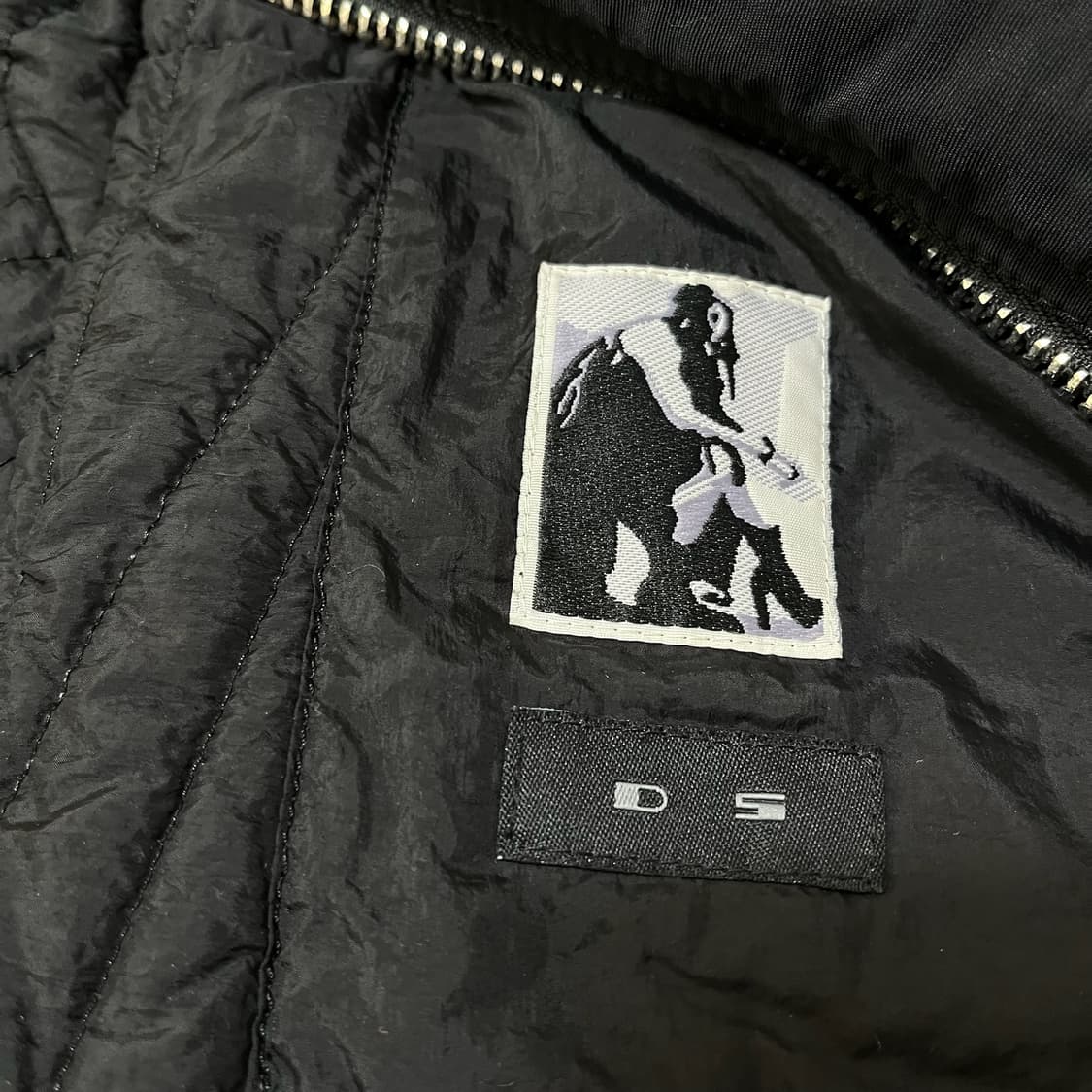 릭오웬스 15FW 다크쉐도우 롱 플라이트 봄버 자켓 원피스 S 상품이미지7