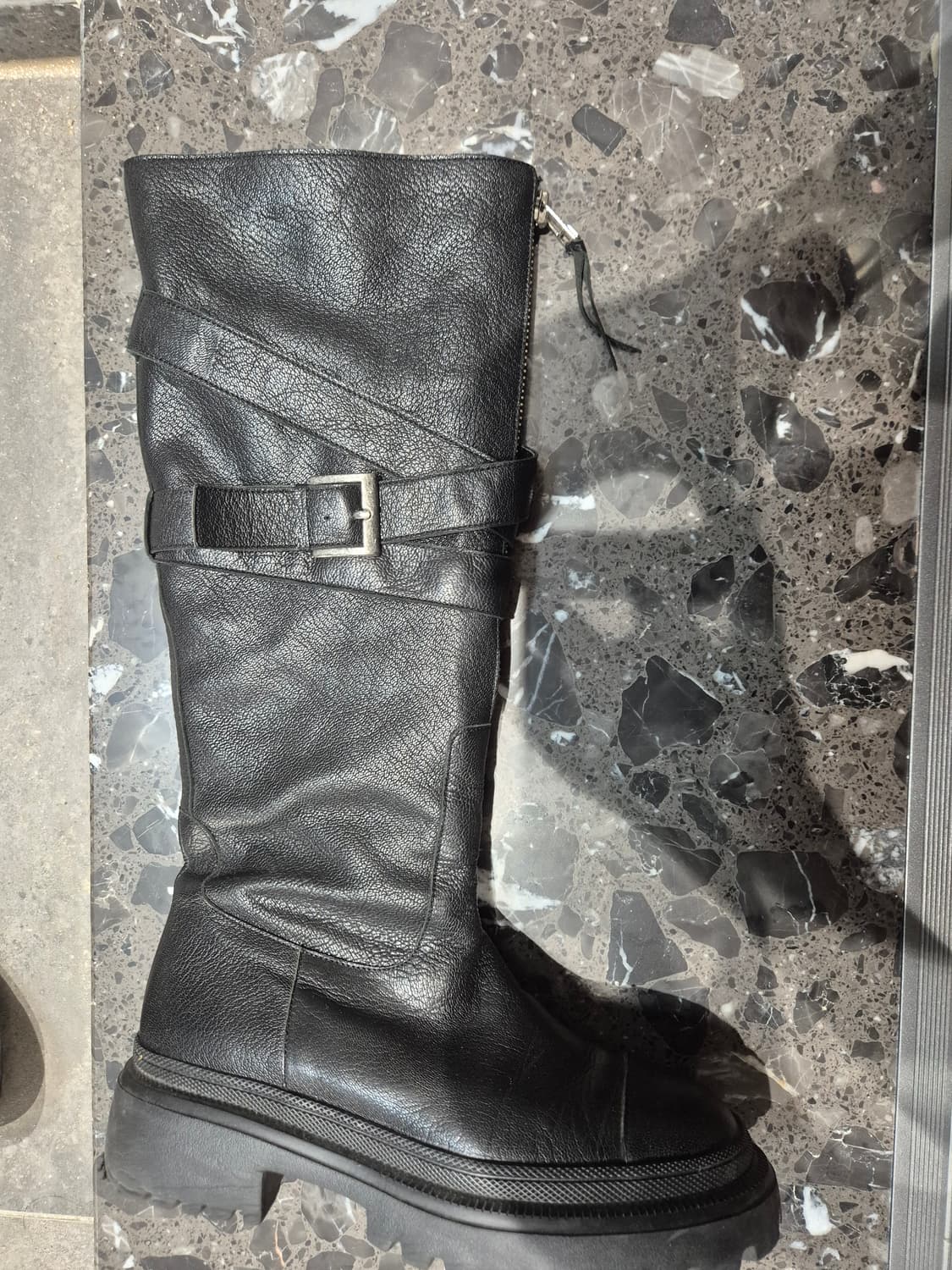 오늘만! 보헤미안서울 폴디드 부츠 240 상품이미지2