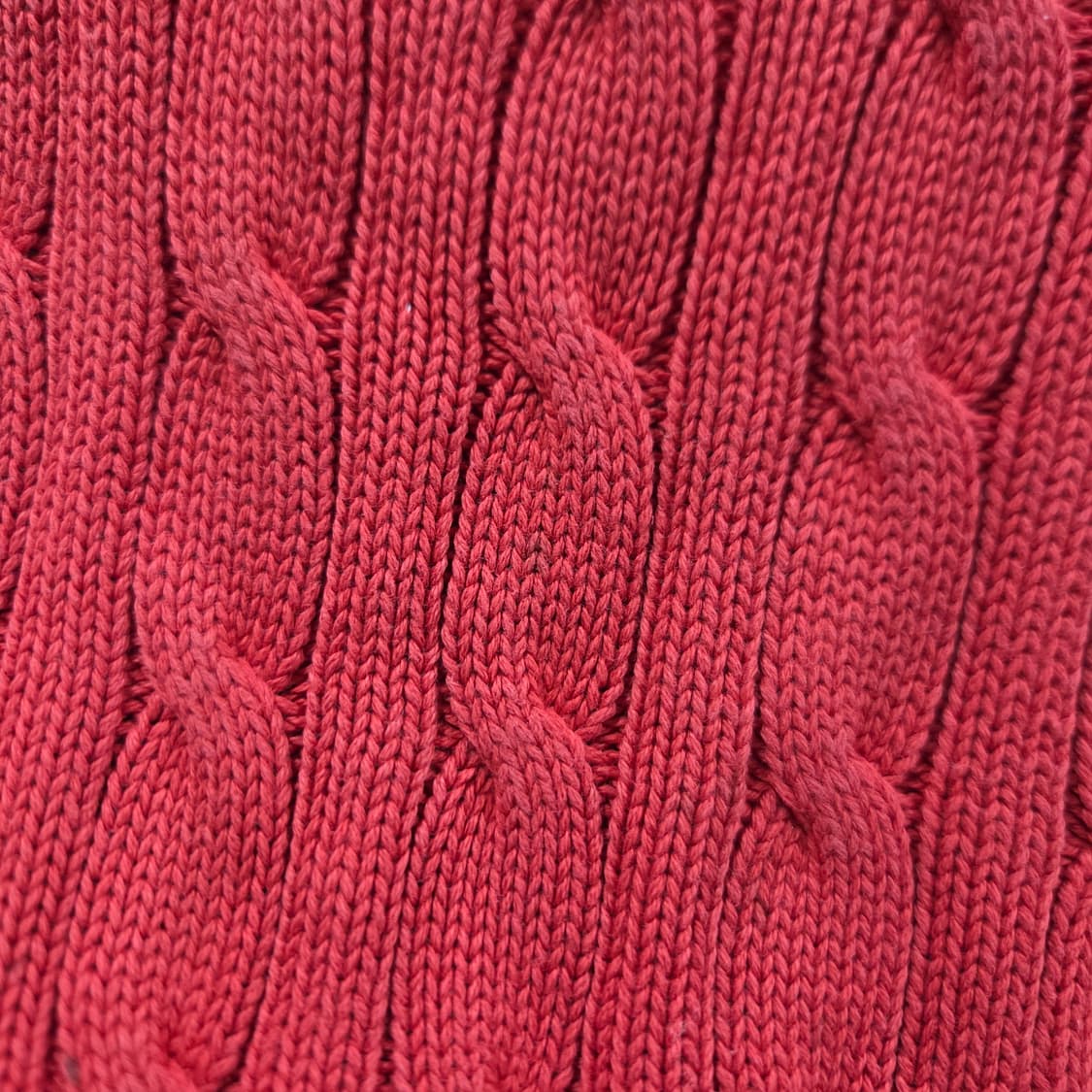 폴로랄프로렌 키즈 코튼 케이블 니트 레드 3T 상품이미지6