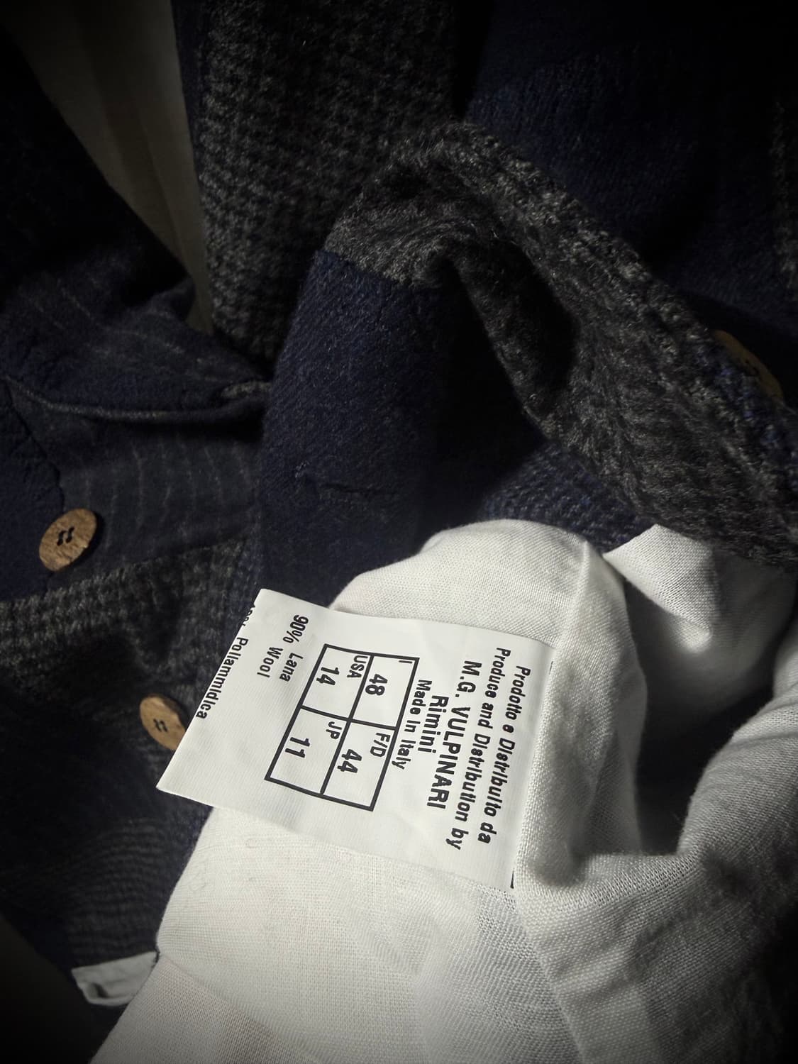 Marc Point Wool Patchwork Vest 상품이미지4