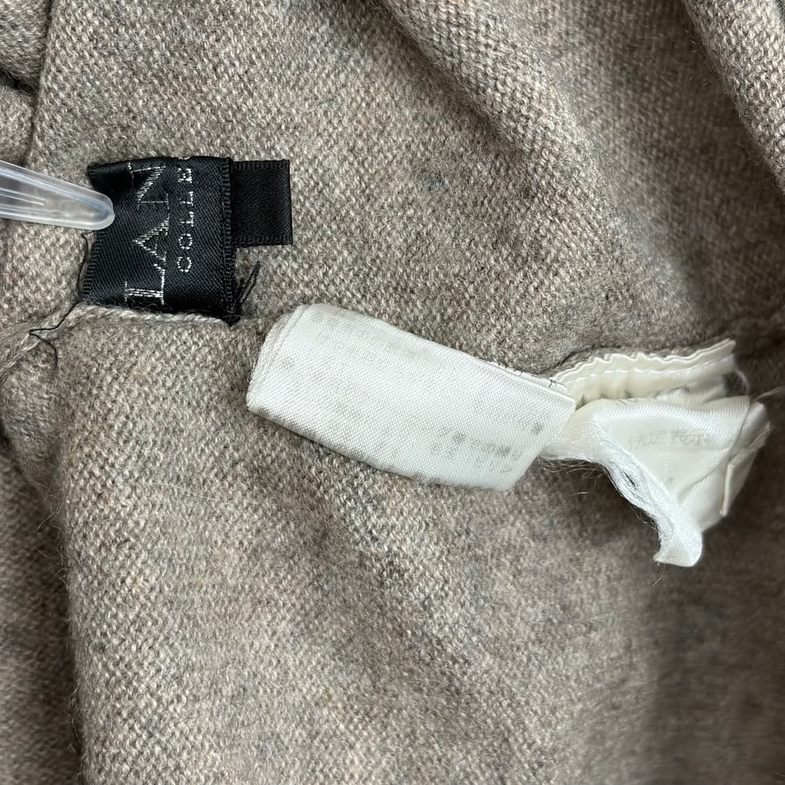 랑방 패턴 터틀넥 니트 티셔츠 상품이미지7