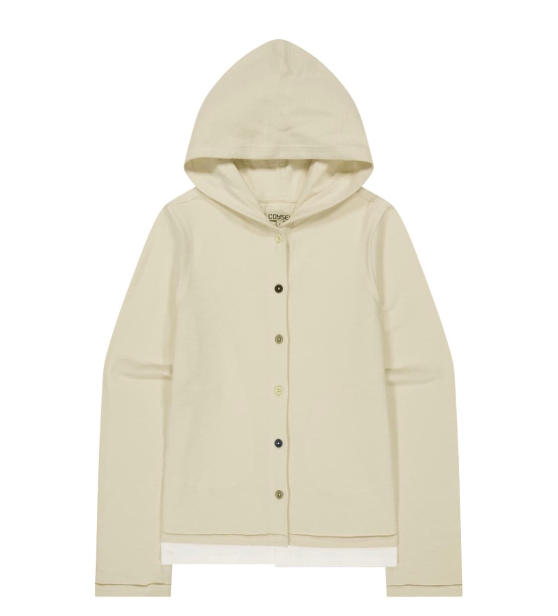 구합니다) 코이세이오 버튼업 후디 아이보리 2사이즈 상품이미지1