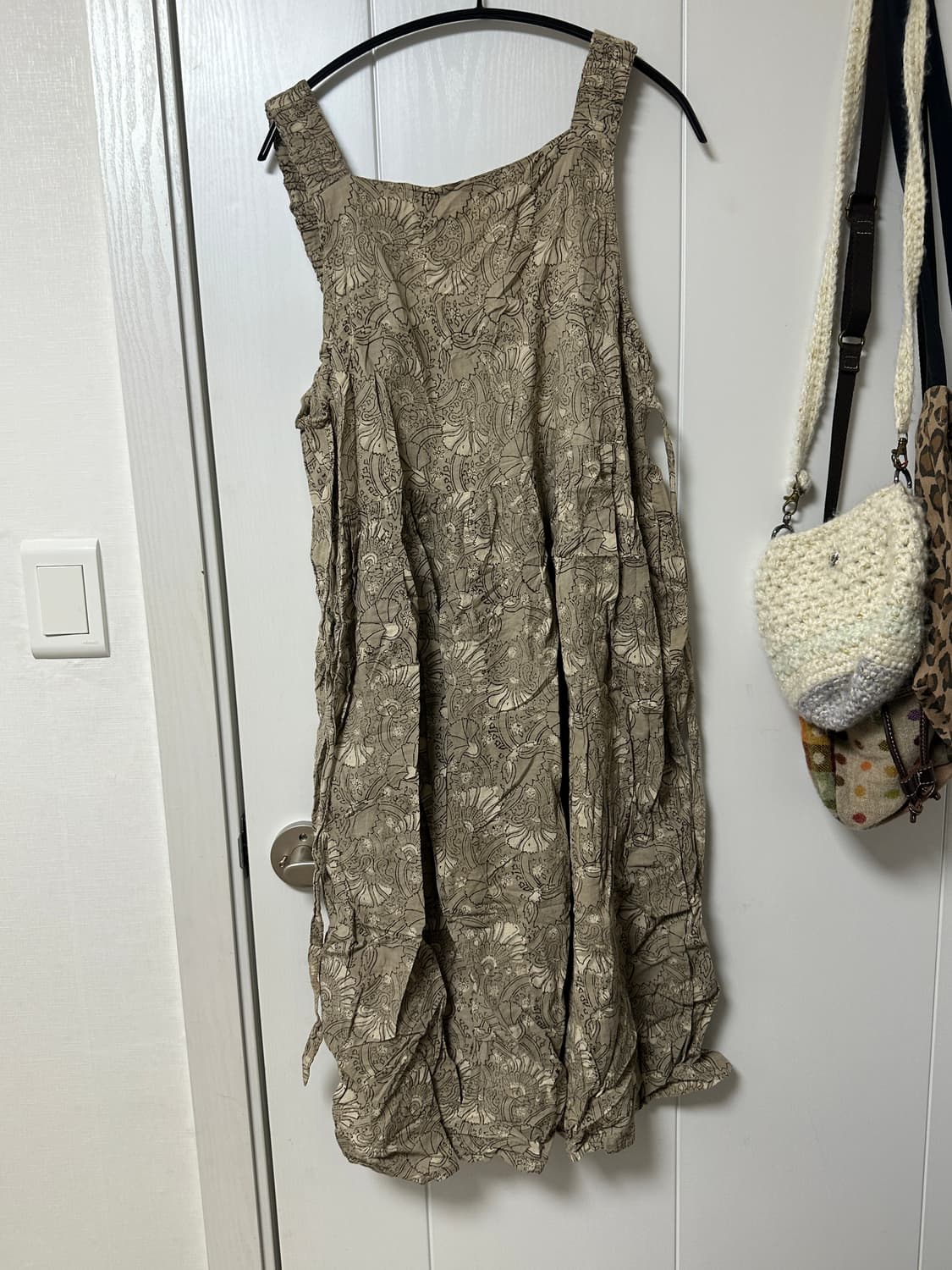 빈티지 히피 모리 에스닉 패턴 원피스 상품이미지2