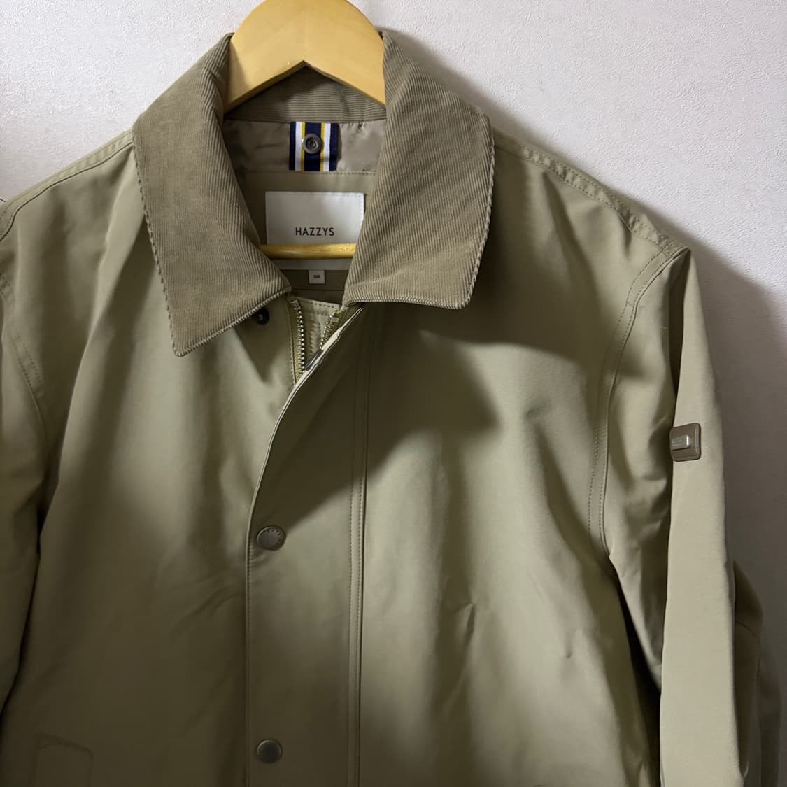 헤지스 디테쳐블 헌팅코트 베이지 100(남성 105까지) 상품이미지2