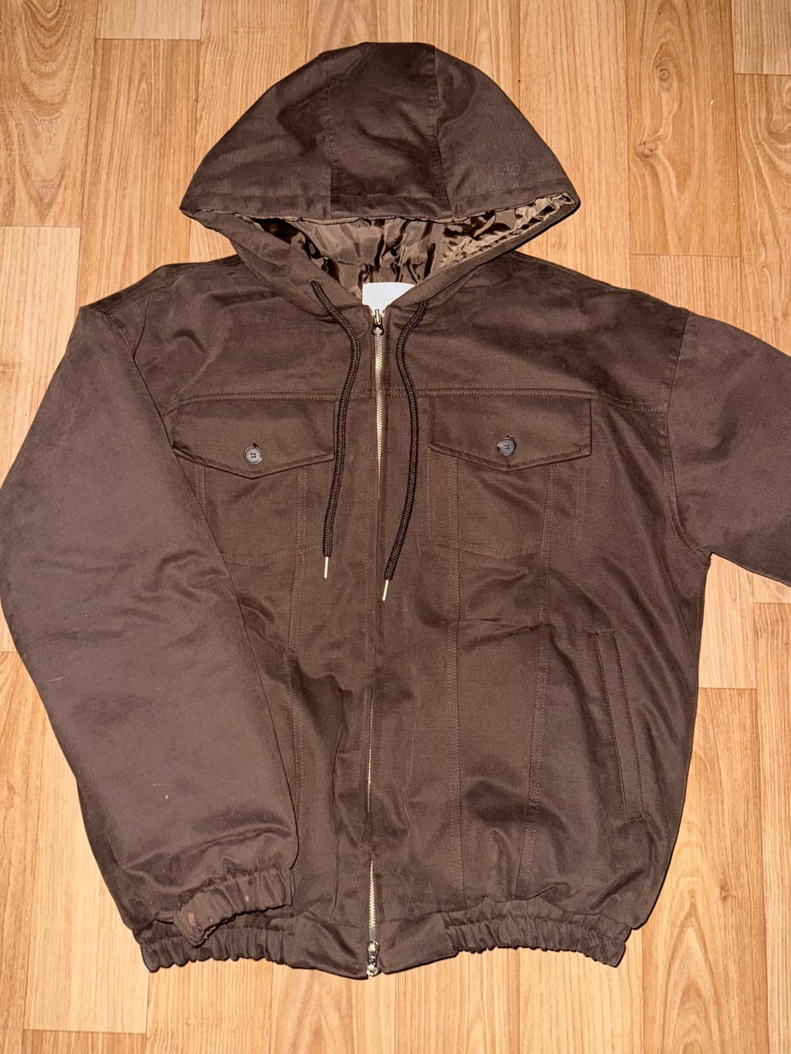 트러커 후드 패딩 상품이미지1