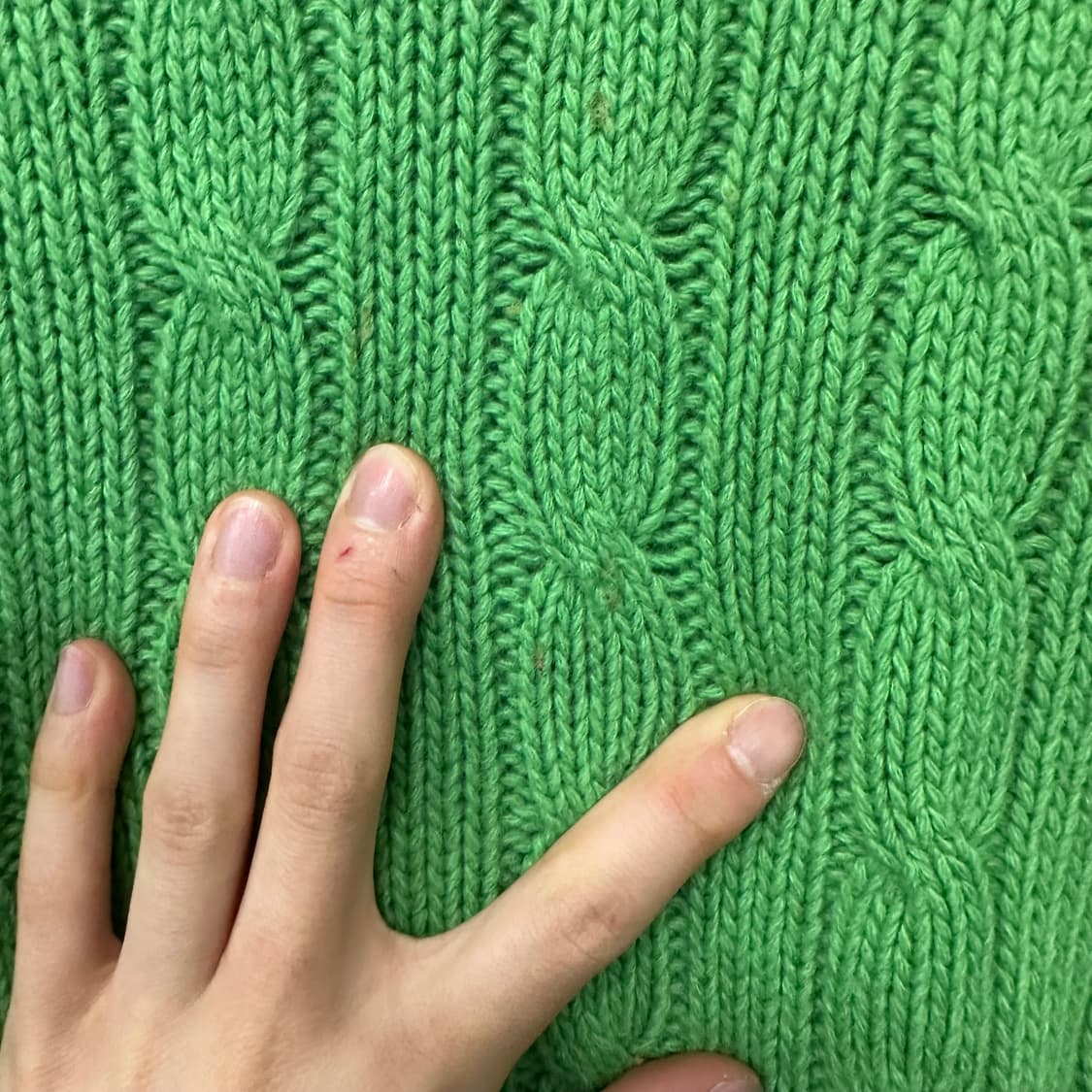 폴로 랄프로렌 꽈배기 니트 상품이미지3