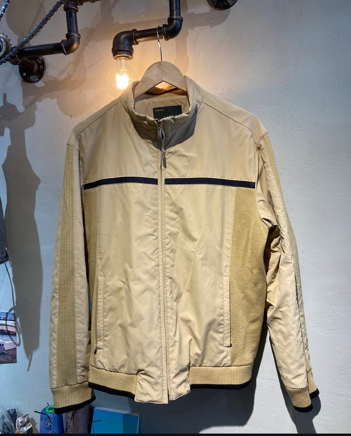 연노랑 봄버 자켓 상품이미지2