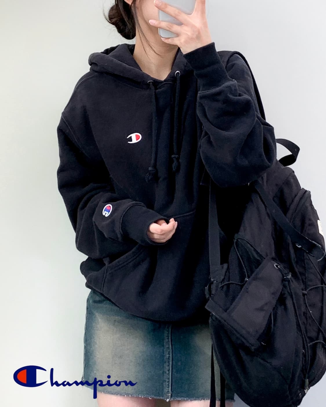 챔피온 리버스위브 후드티  상품이미지1