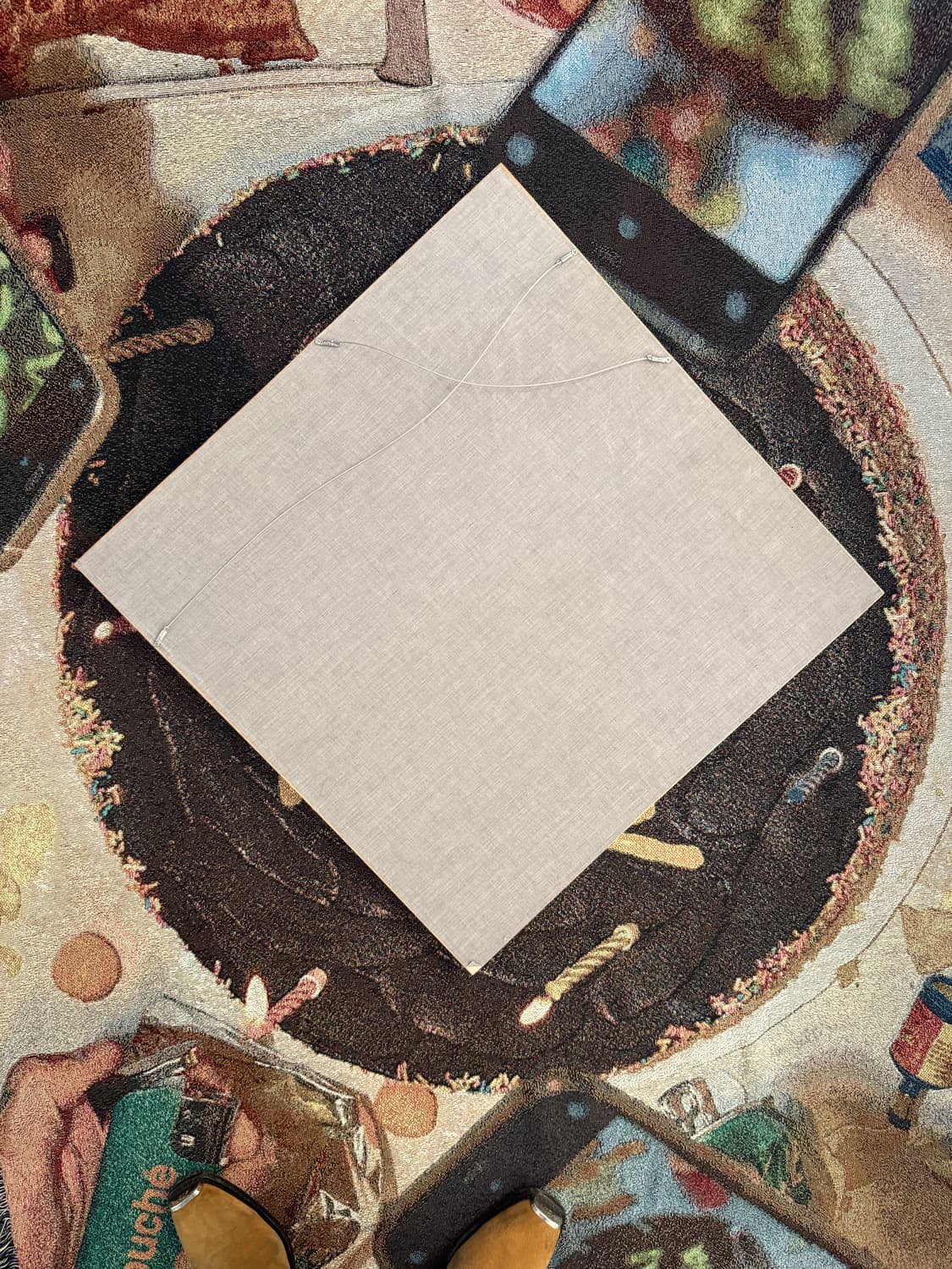 무라카미 타카시 플라워 반다나 액자 상품이미지5