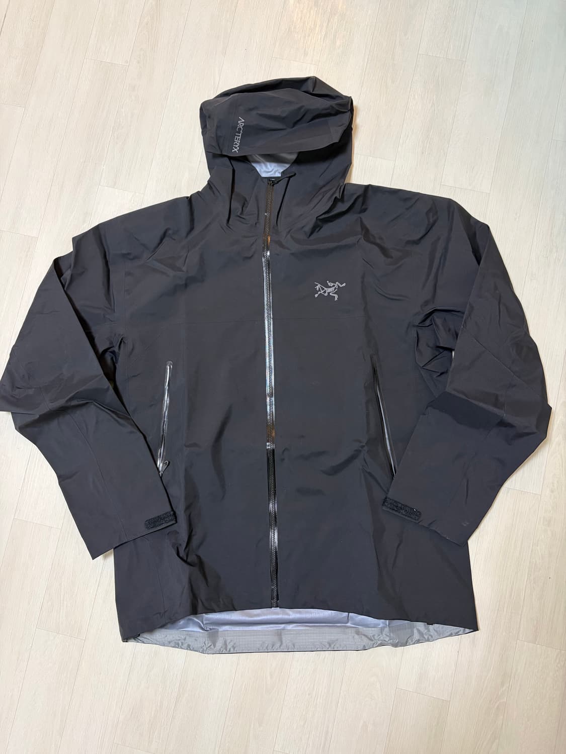 XL 아크테릭스 베타 블랙 고어텍스 후디 자켓 상품이미지1