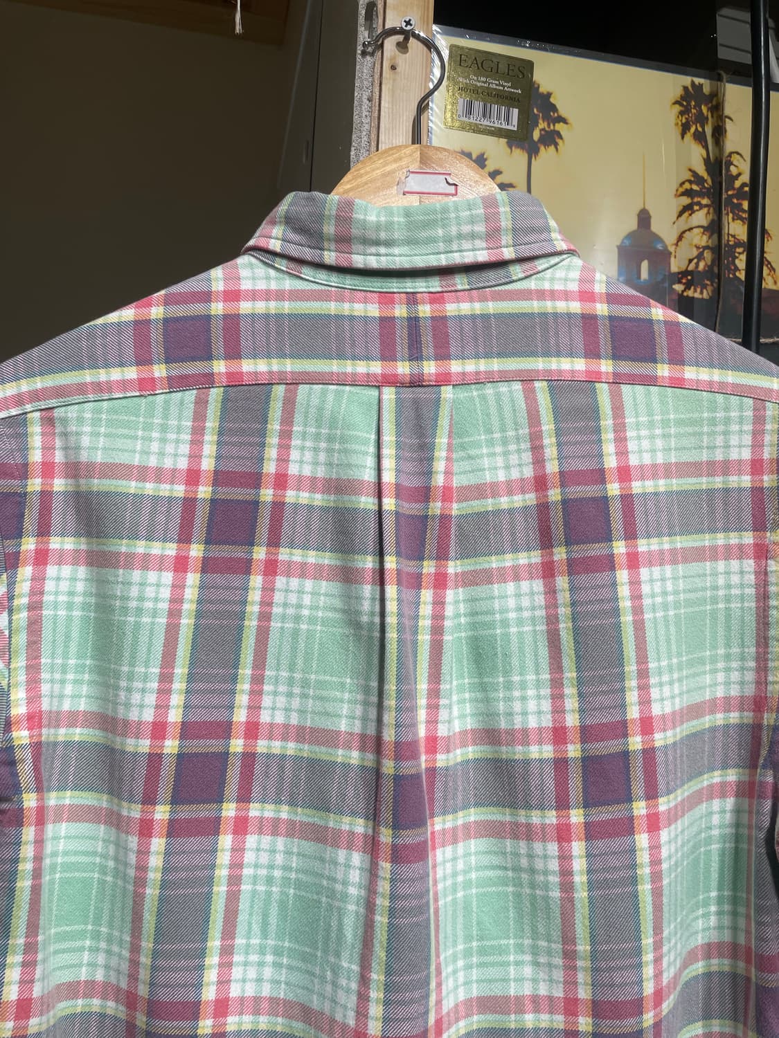 폴로 랄프로렌 민트 체크 옥스포드 셔츠 상품이미지6