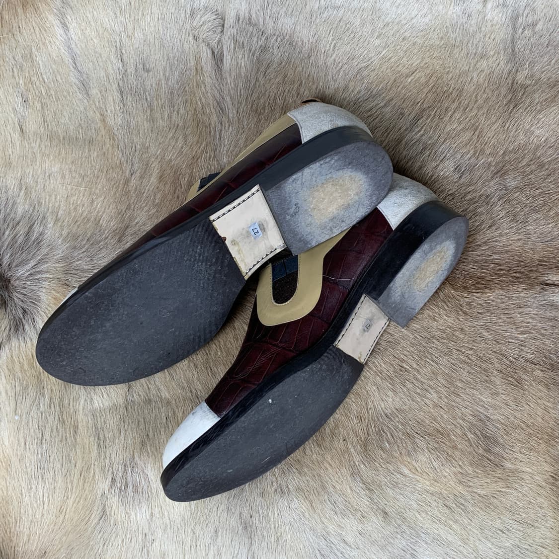 꼼데가르송 옴므 플러스 02AW 레더 슈즈 상품이미지8