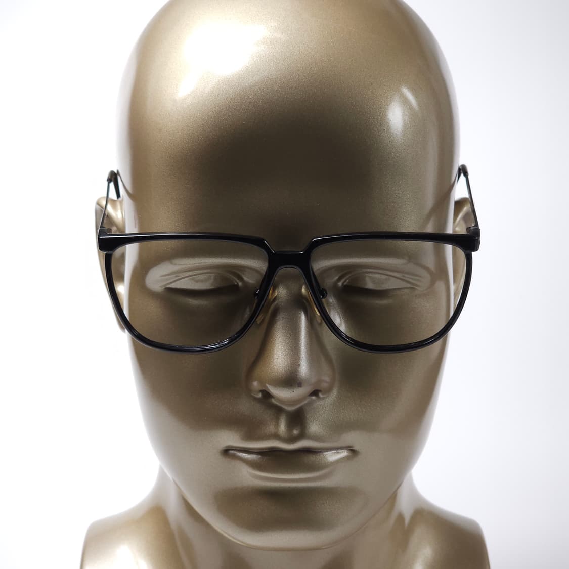 90년도 빈티지 카본 뿔테 안경 상품이미지9